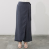 ウノ・ウノ・ドゥーエ 軽くて涼しい シワになりにくい 楽ちん着脱 ラップ風ワイドパンツ
