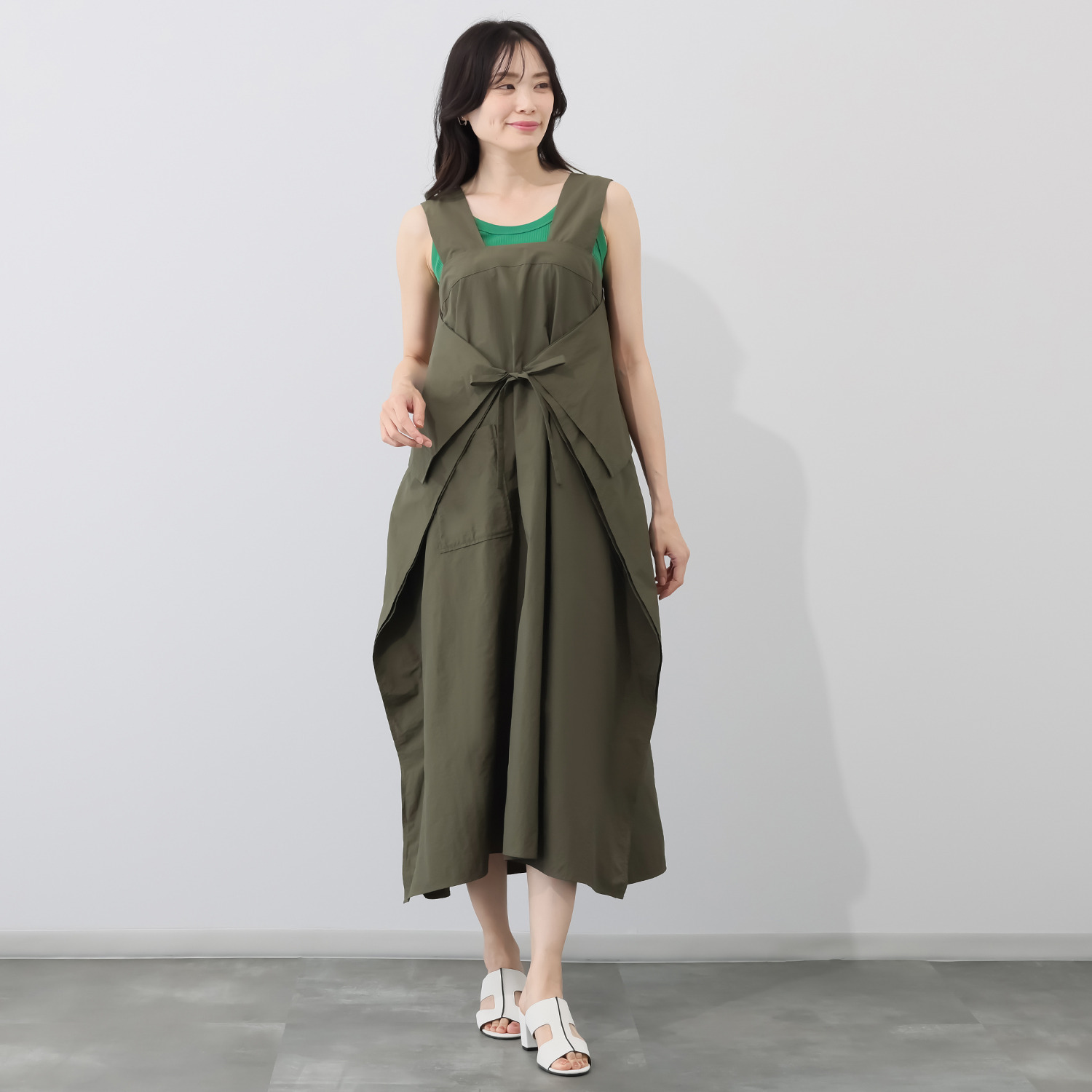 ウノ・ウノ・ドゥーエ アレンジいろいろ 着て楽しい ２ウェイ ジャンパースカート