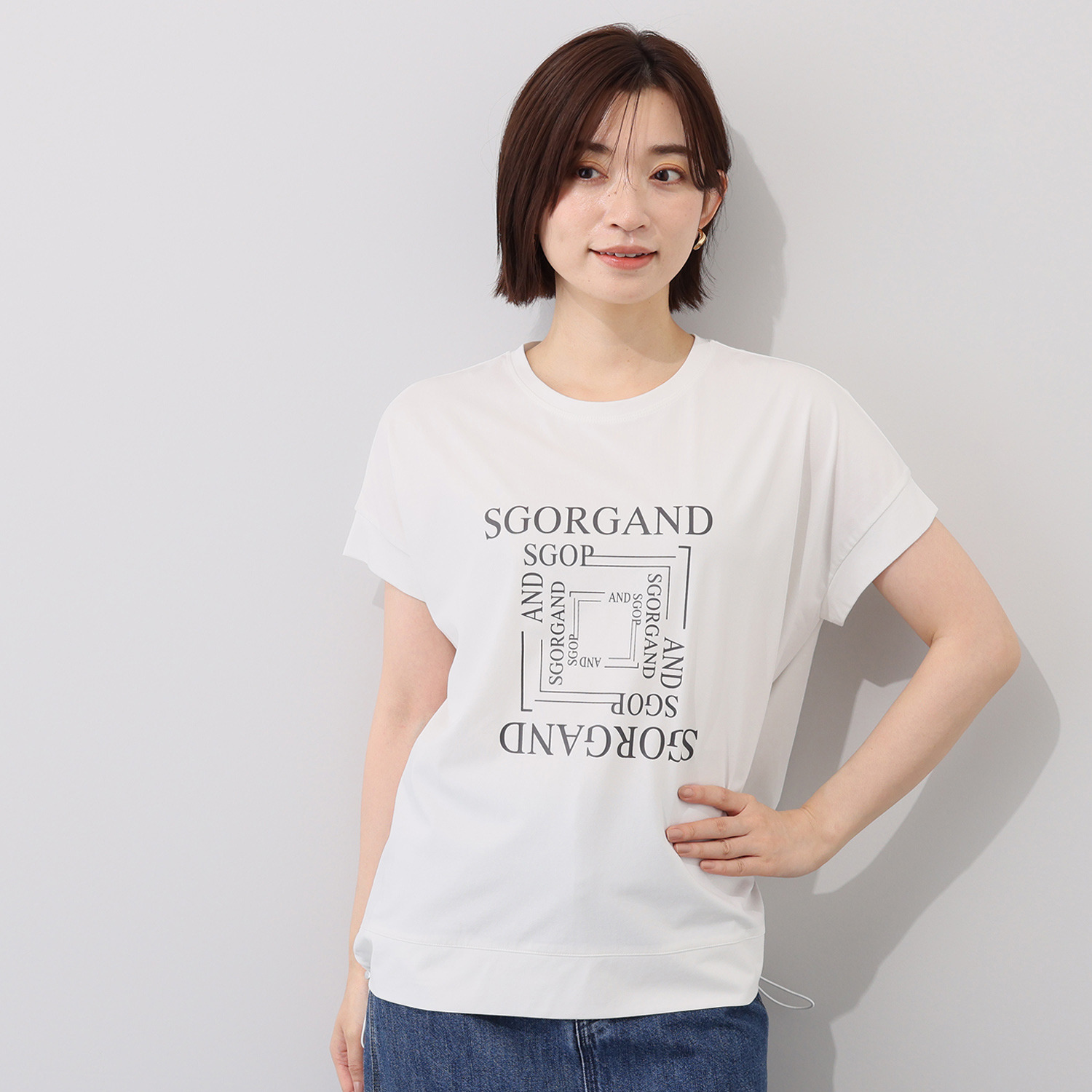 クオリー スクエアロゴ プルオーバー