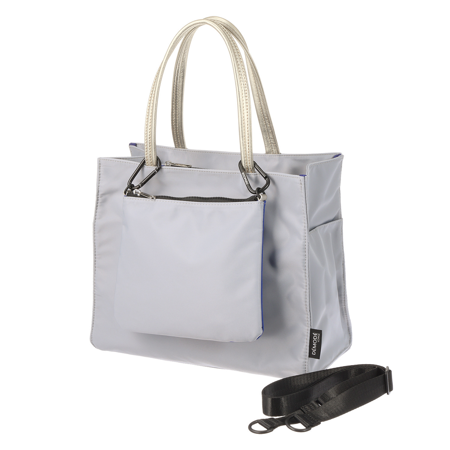 デモデ× マウド・ターサー はっ水ナイロン ３ウェイトートバッグ “ビコロール” ＜ポーチ付＞