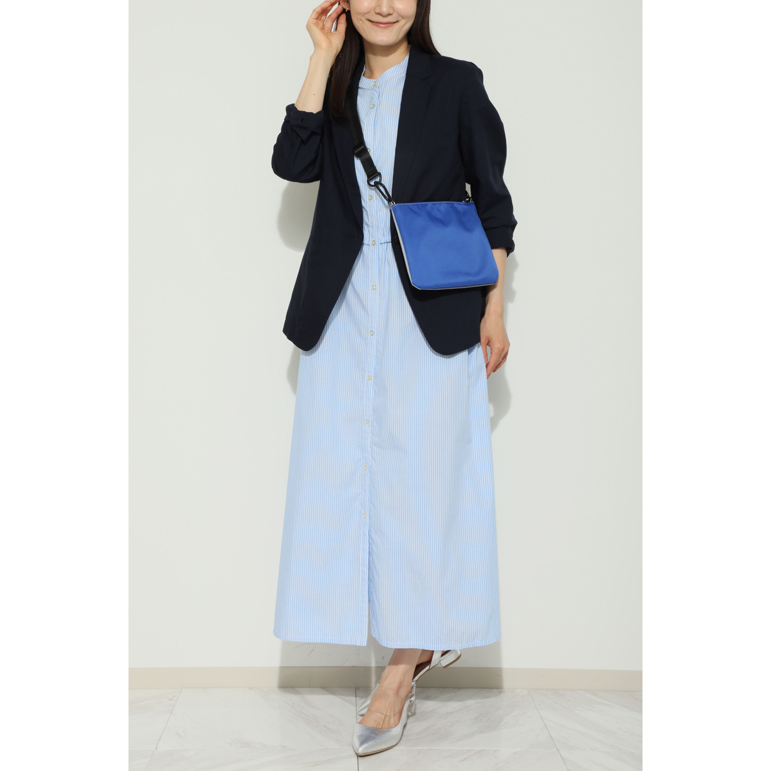 デモデ× マウド・ターサー はっ水ナイロン ３ウェイトートバッグ “ビコロール” ＜ポーチ付＞