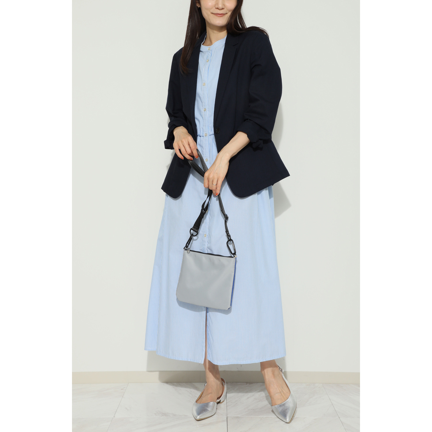 デモデ× マウド・ターサー はっ水ナイロン ３ウェイトートバッグ “ビコロール” ＜ポーチ付＞