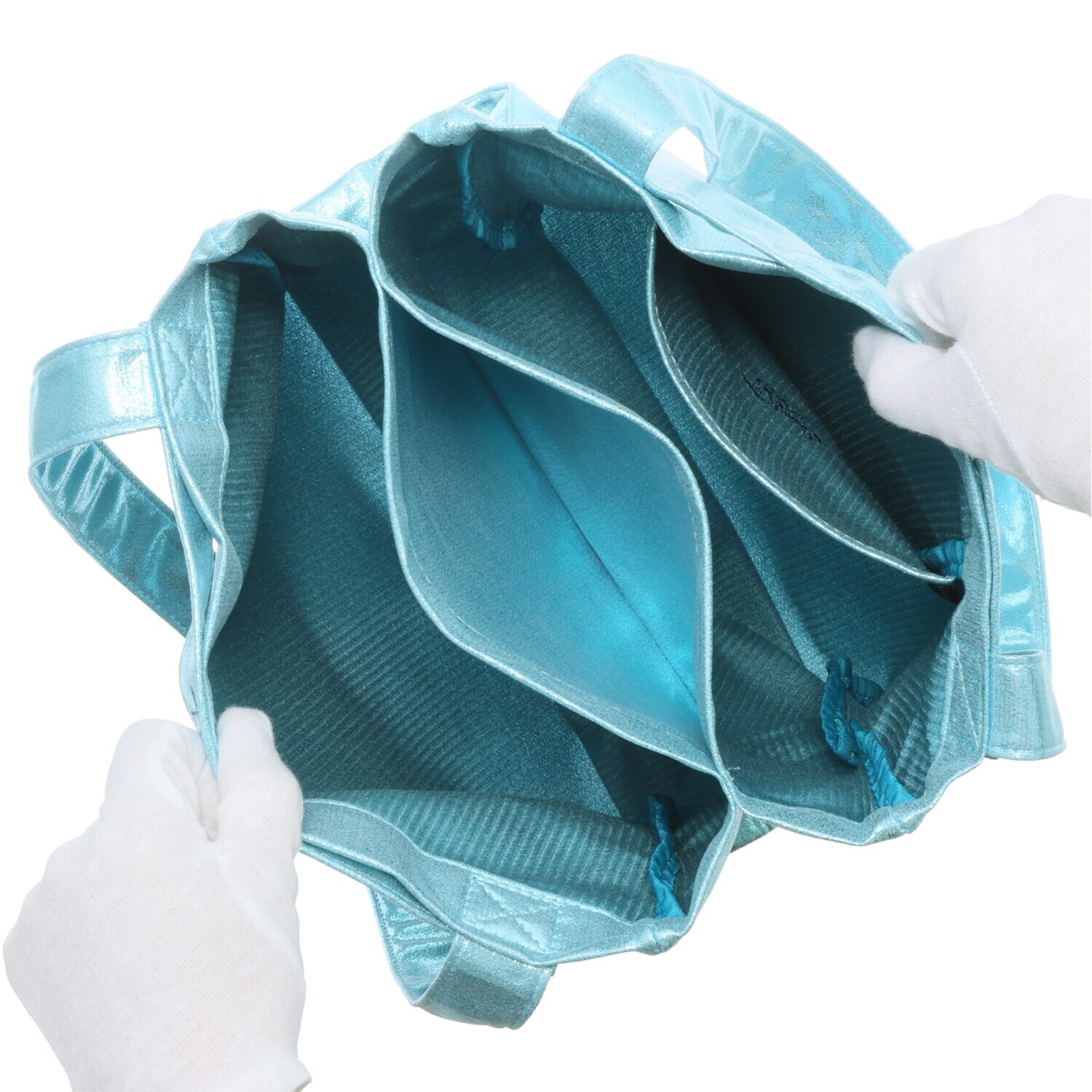 デモデ× マウド・ターサー メタリックカラー 三層式 ２ウェイトートバッグ “ラディウス”