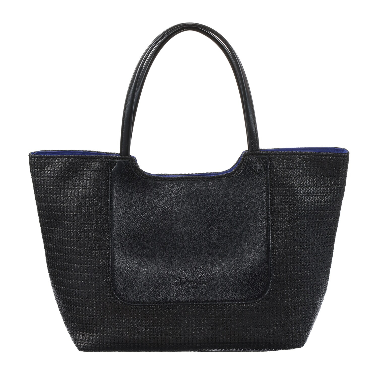 デモデ× マウド・ターサー 異素材ミックス カゴバッグ “ペティーユ”