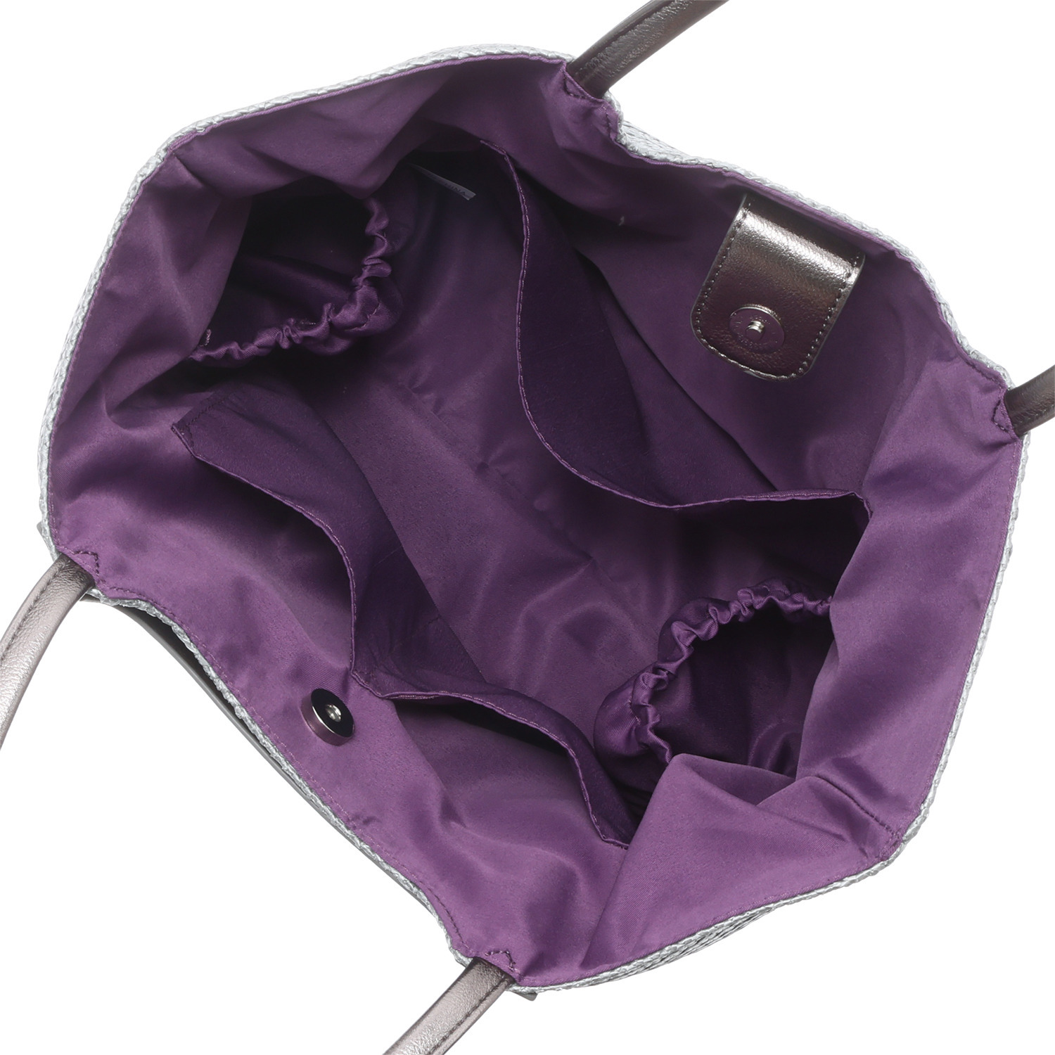 デモデ× マウド・ターサー 異素材ミックス カゴバッグ “ペティーユ”