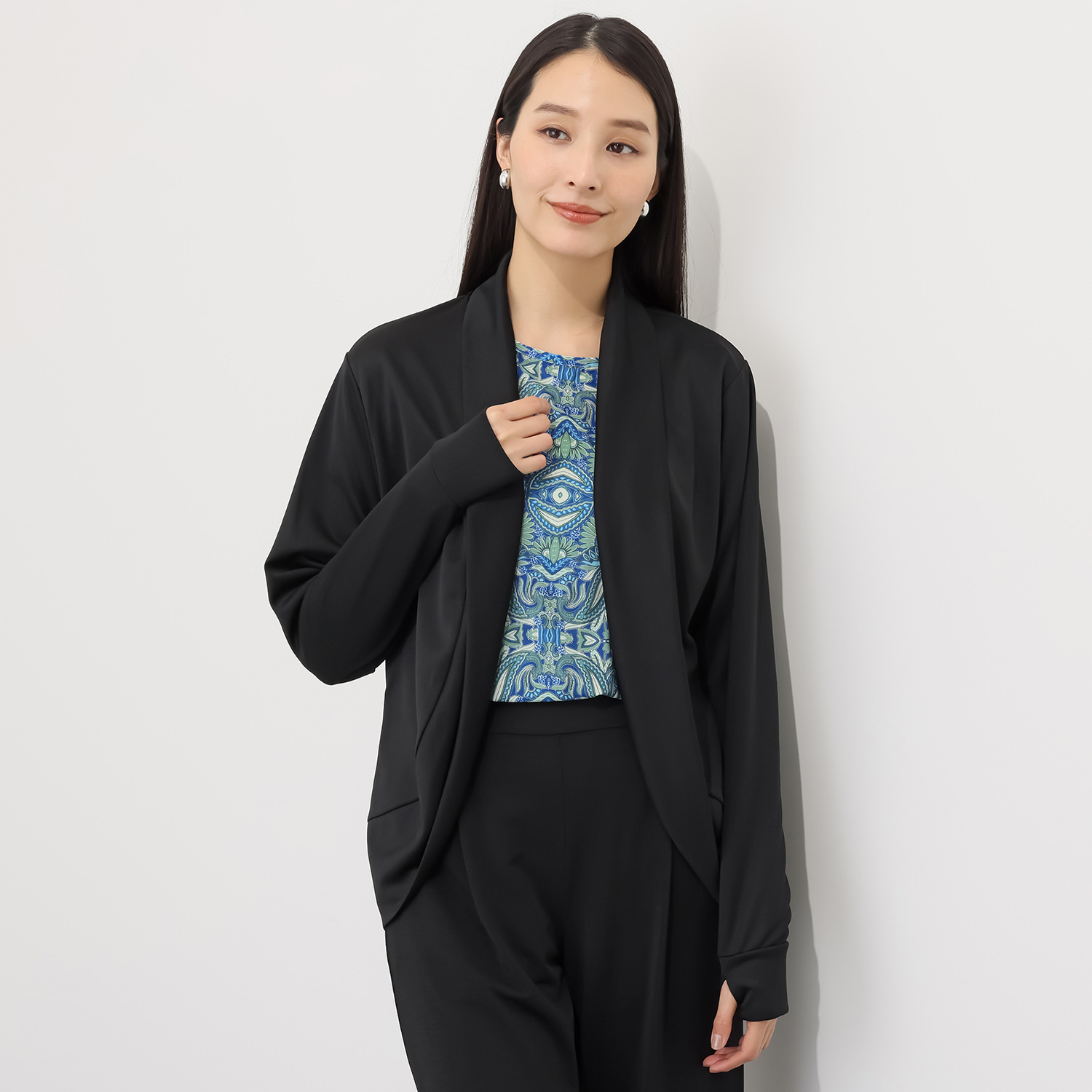 ルイボーテ サラツヤ マルチウェイシェード カーディガン