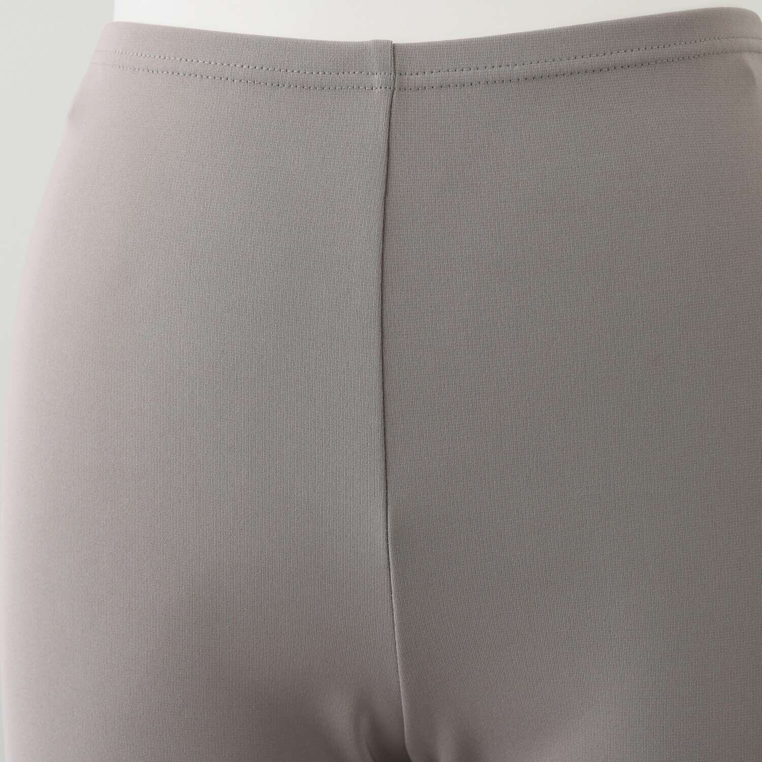 上質ごこち 接触冷感 ソアロン ストレートパンツ ２本セット ＜股下７０ｃｍ＞