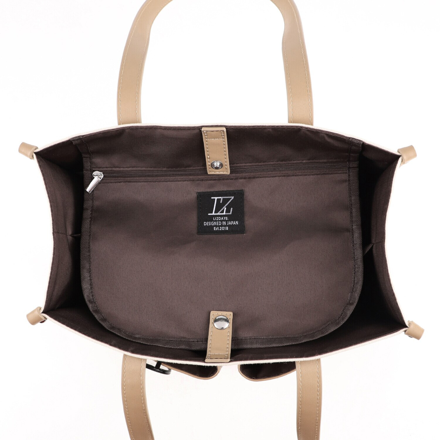 リズデイズ キャンバス 縦型トートバッグ