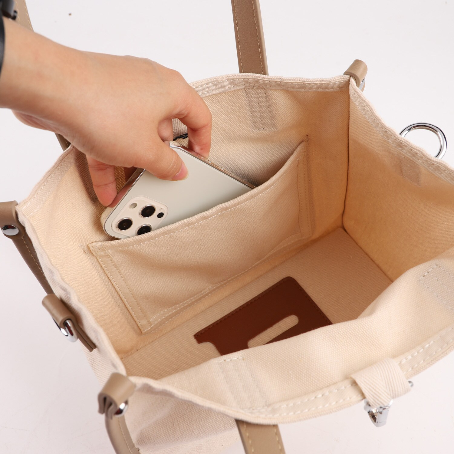 リズデイズ キャンバス ２ウェイミニトートバッグ