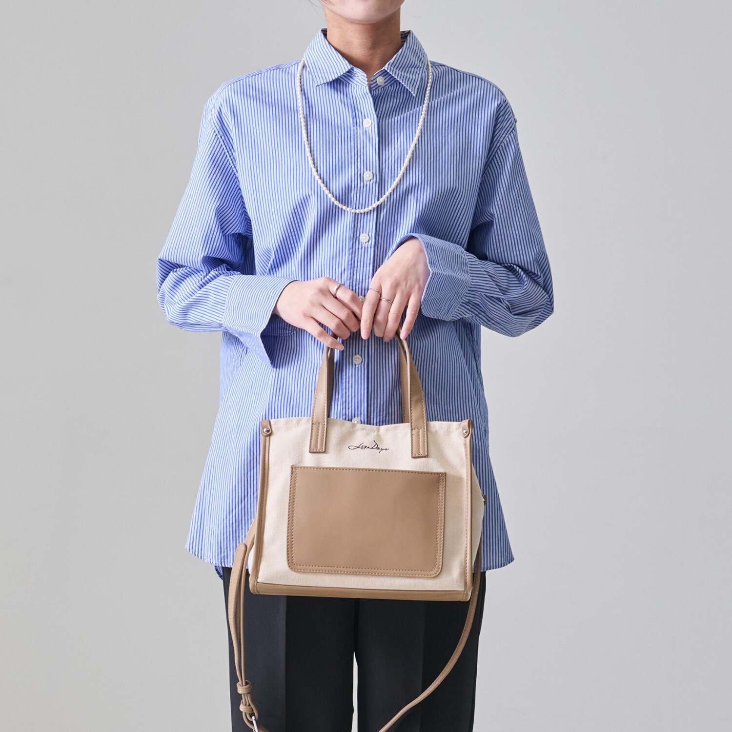 リズデイズ キャンバス ２ウェイミニトートバッグ