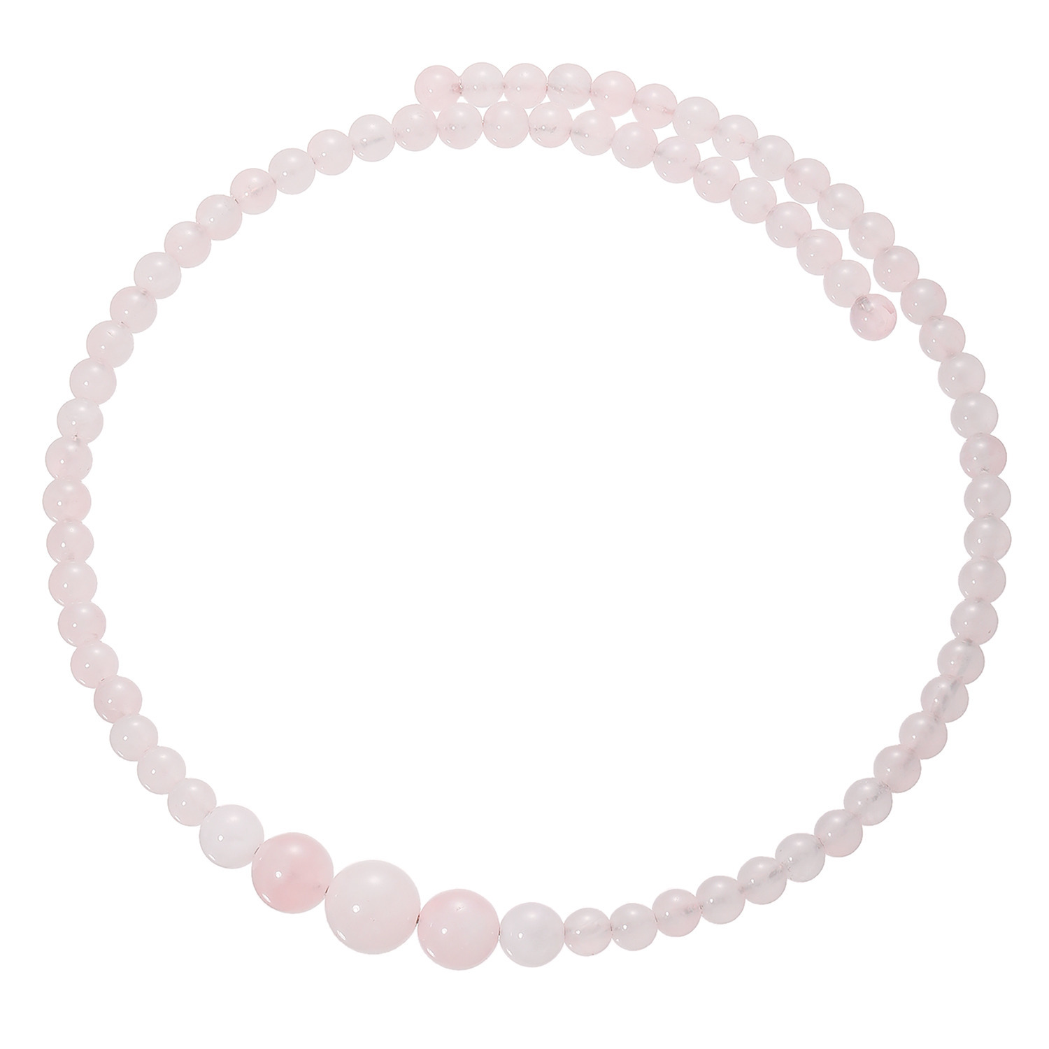 マダムヒロコ ジェムストーン しなやかワイヤー グラデーションネックレス “キャンディージェム”