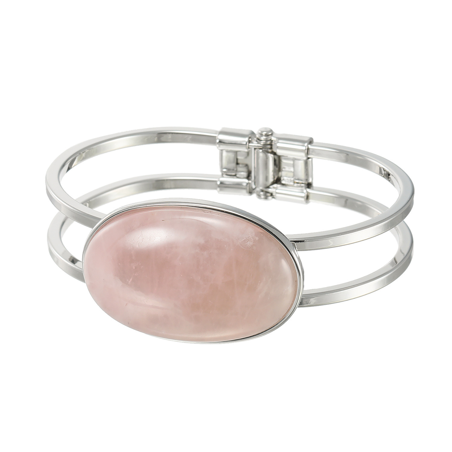 マダムヒロコ ジェムストーン オーバルカボション ボリュームバングル “キャンディージェム”