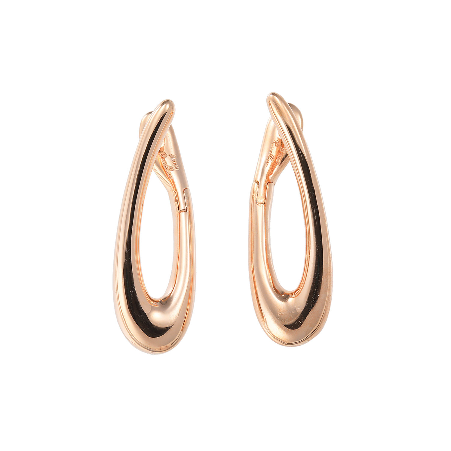 ローザリュール ポリッシュド ハギーピアス