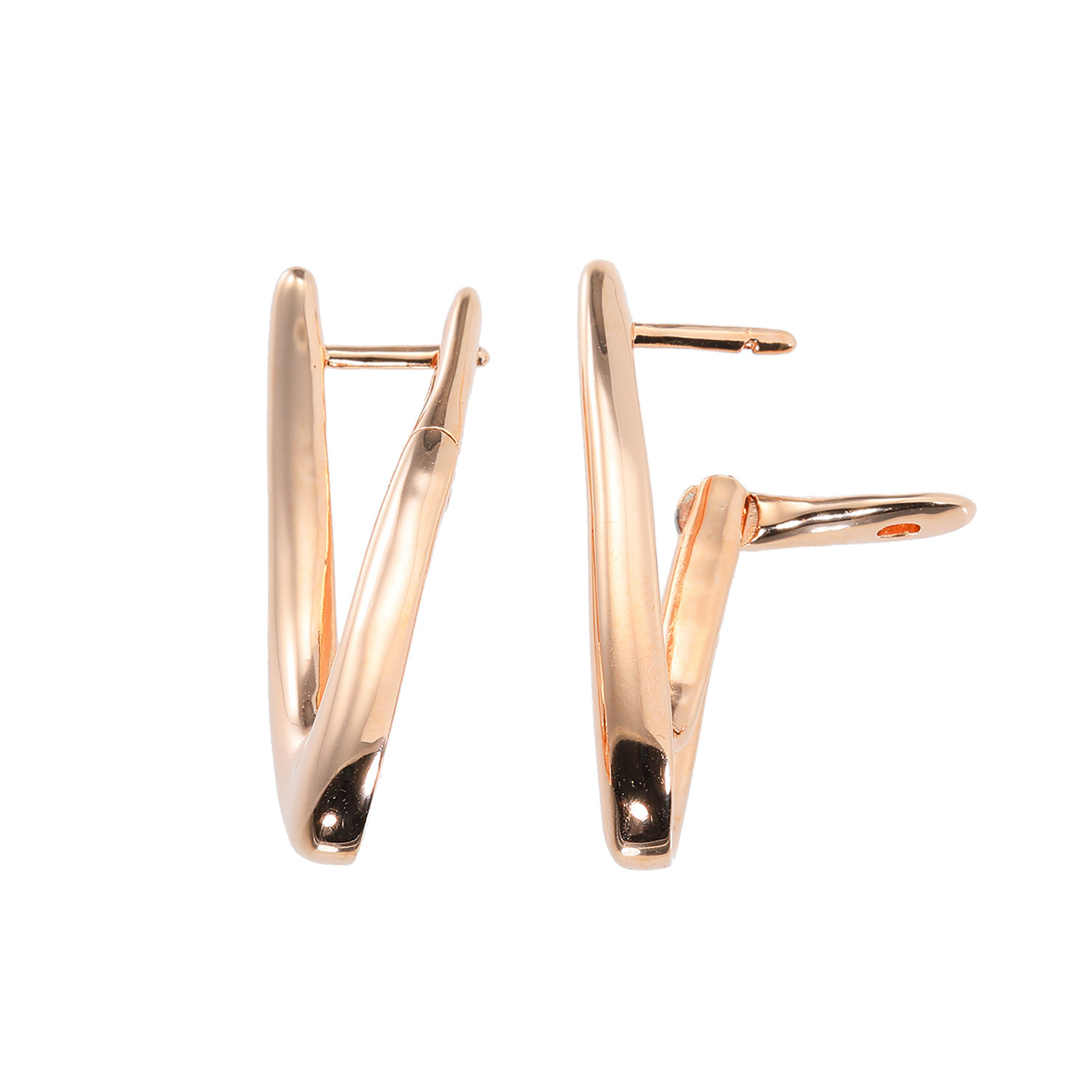 ローザリュール ポリッシュド ハギーピアス