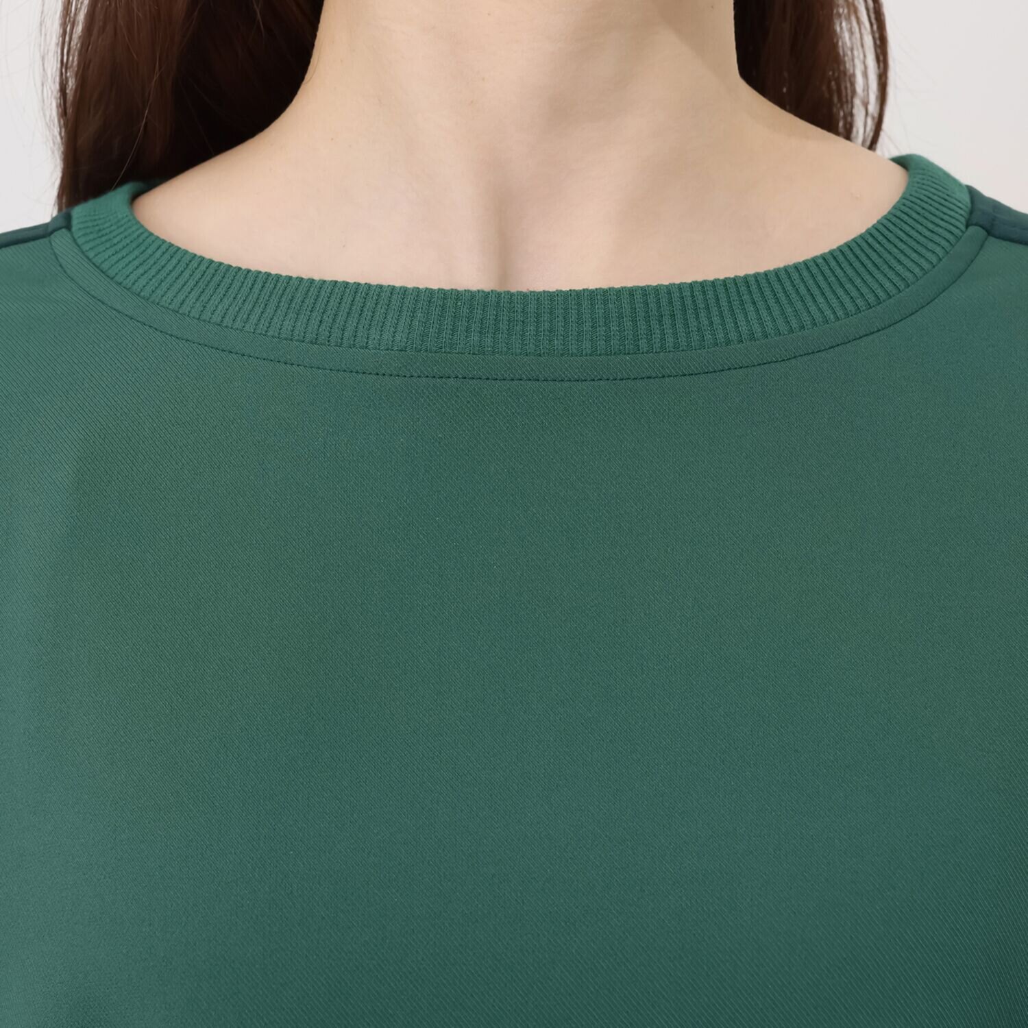 シーン 異素材コンビ ドルマンスリーブ プルオーバー