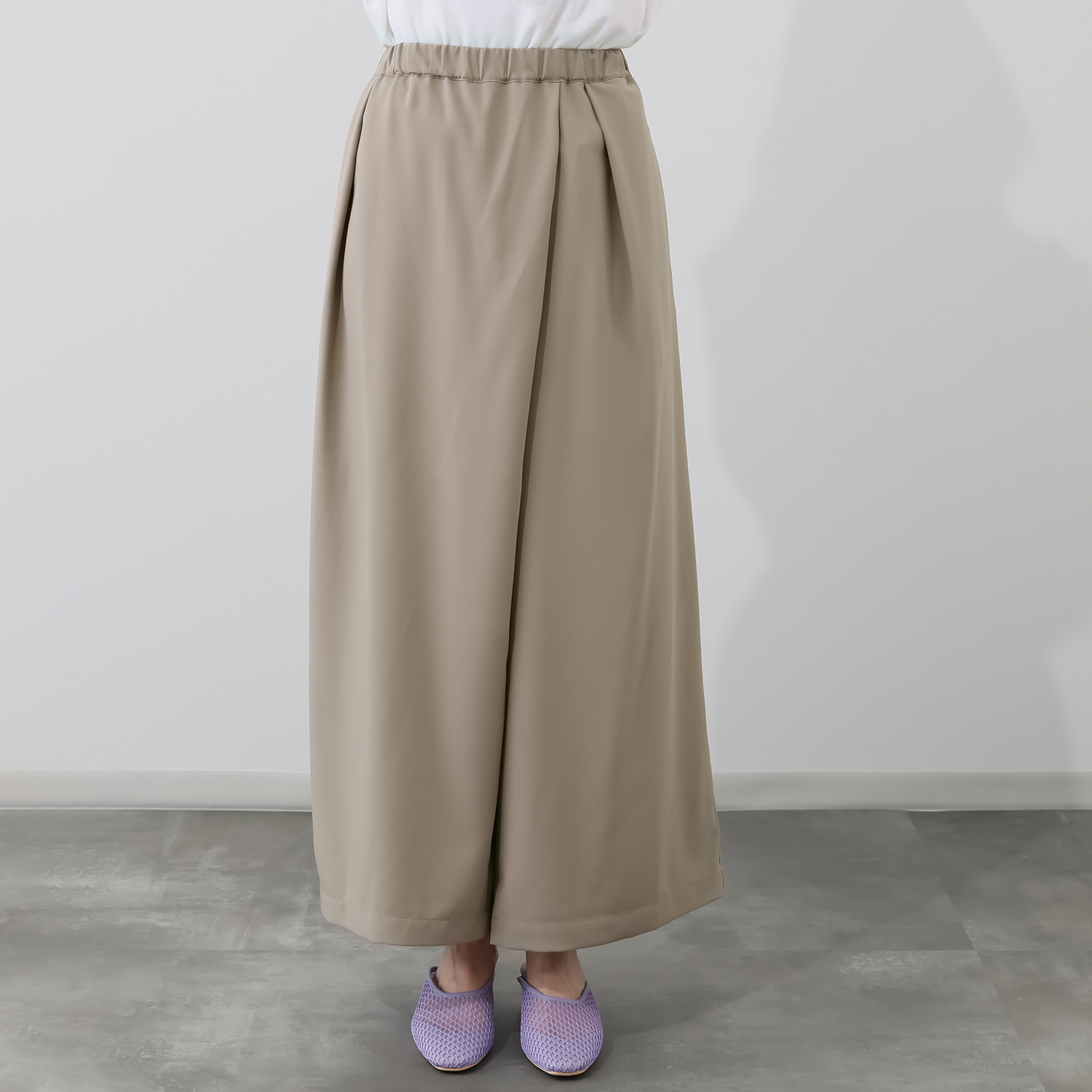 シーン アシンメトリー ワイドパンツ