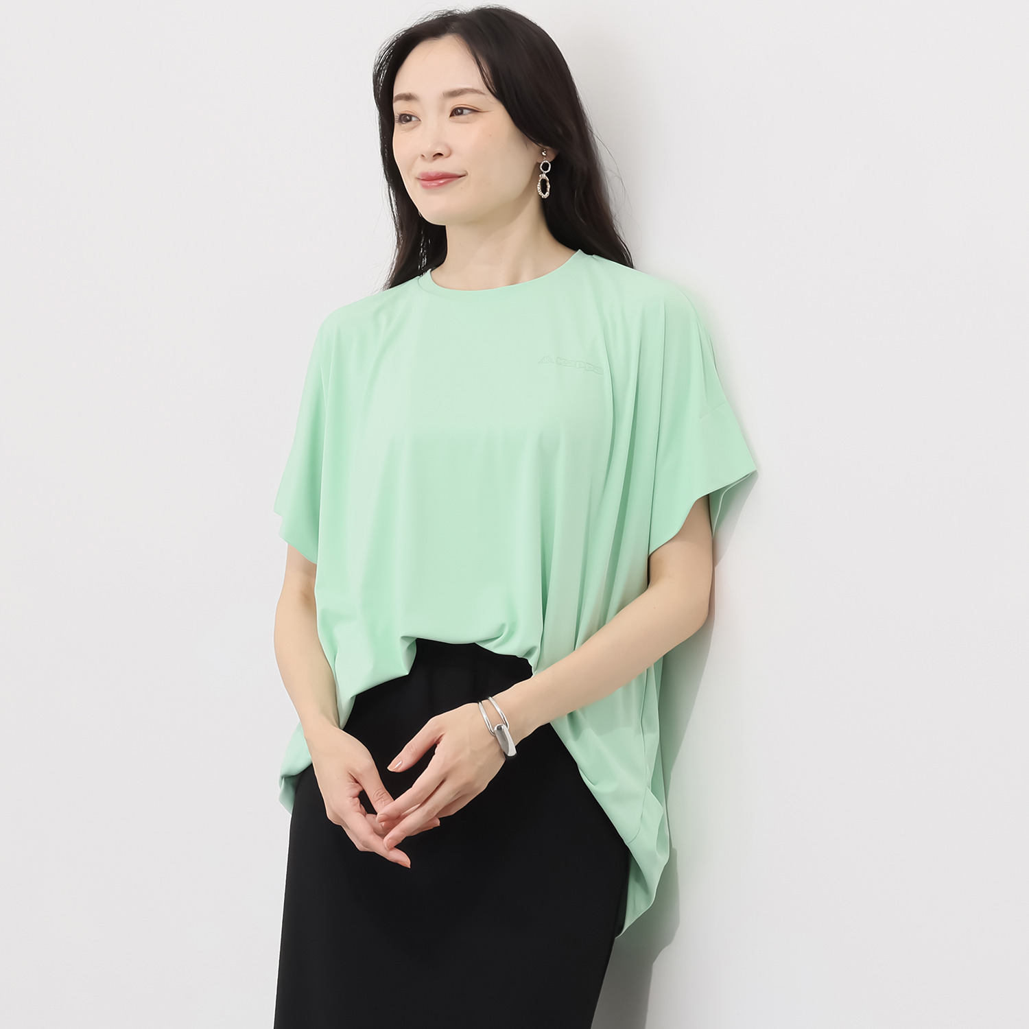 カッパ ＵＶカット・接触冷感 ストレッチスムース チュニック