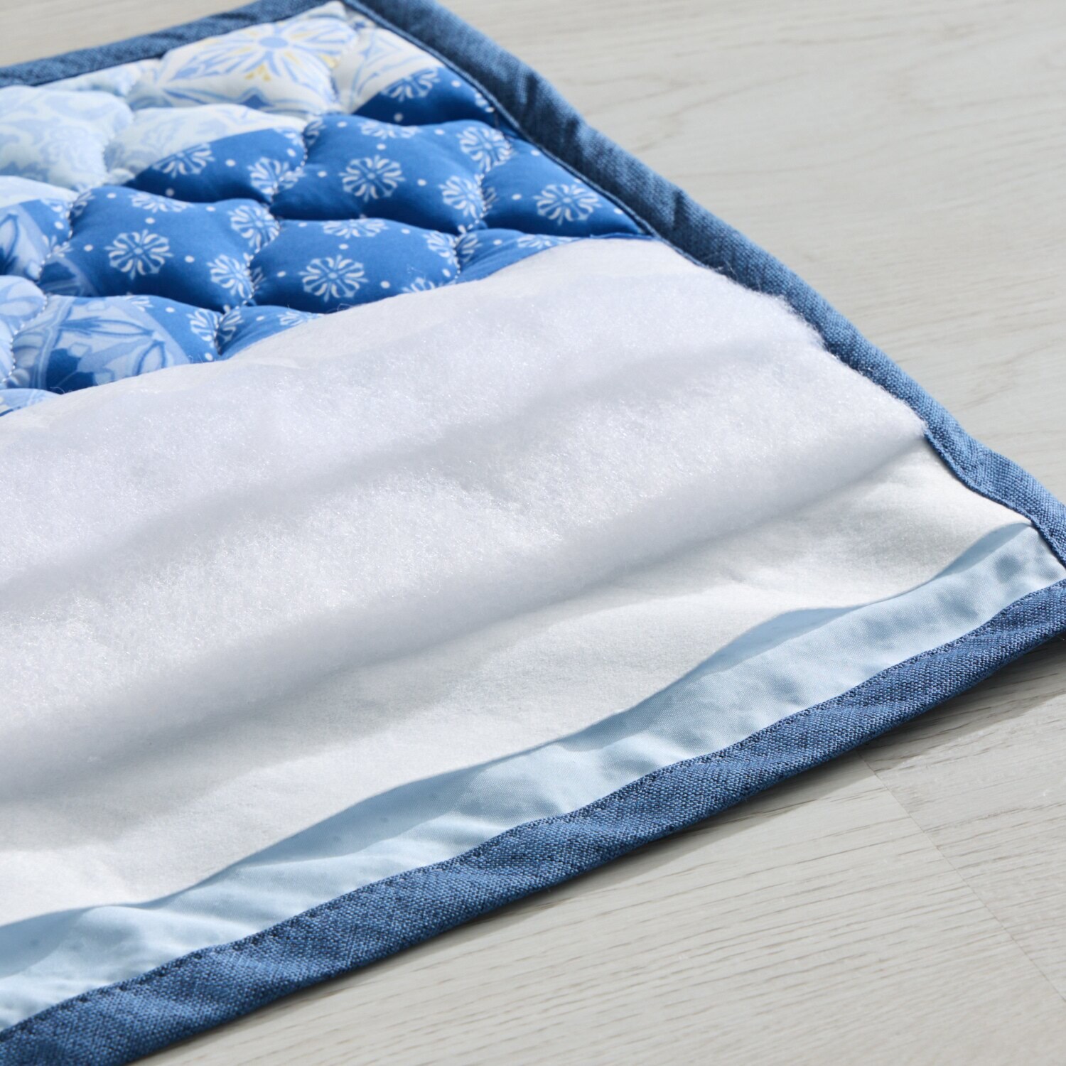 モリリン もちもちさらっと快適 除湿・消臭・防ダニ ＤＲＹ＆ＤＥＯ 冷感キルトラグ ＜１９０×１９０ｃｍ＞