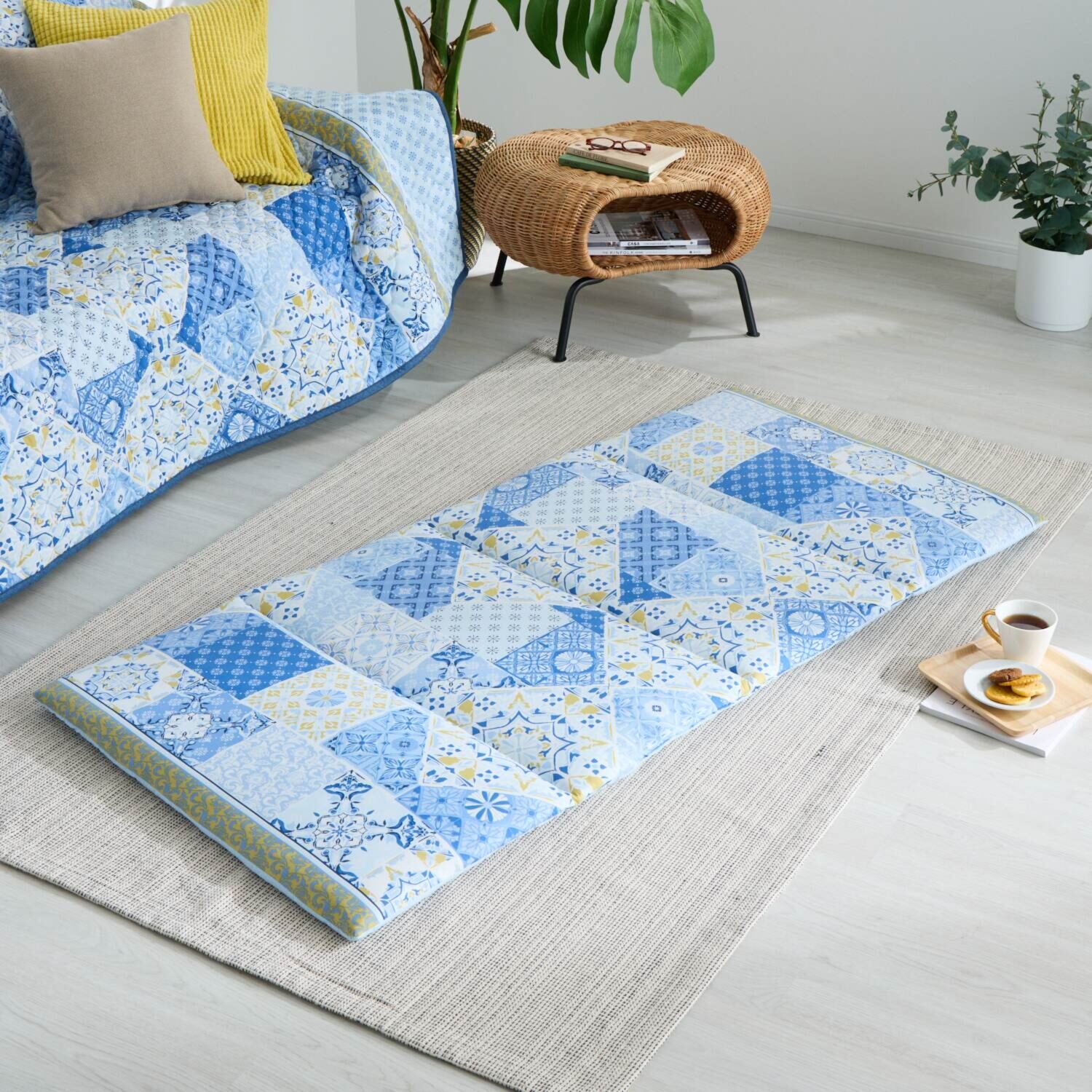 モリリン もちもちさらっと快適 除湿・消臭・防ダニ ＤＲＹ＆ＤＥＯ 冷感ごろ寝クッション ＜７０×１５０ｃｍ＞