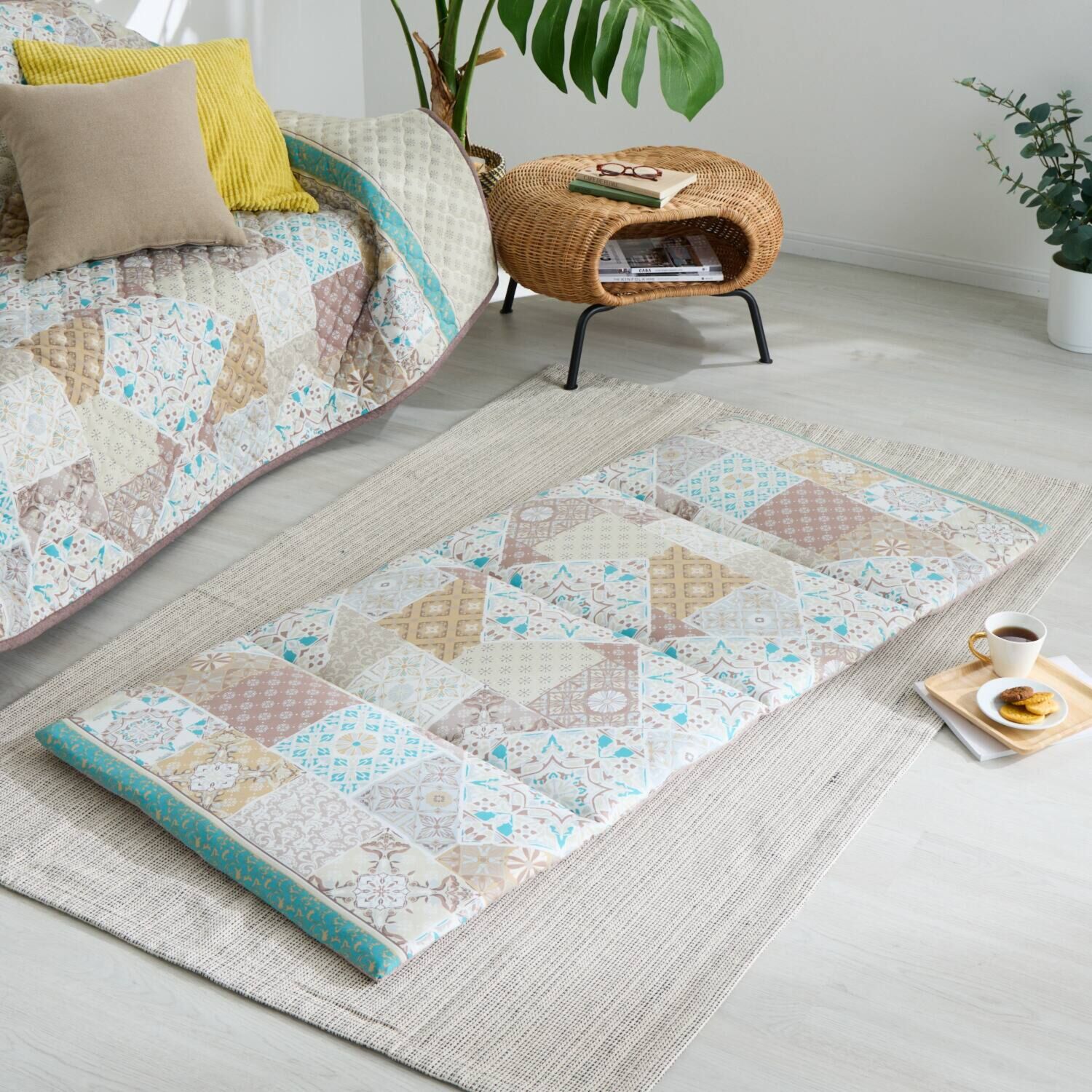 モリリン もちもちさらっと快適 除湿・消臭・防ダニ ＤＲＹ＆ＤＥＯ 冷感ごろ寝クッション ＜７０×１５０ｃｍ＞