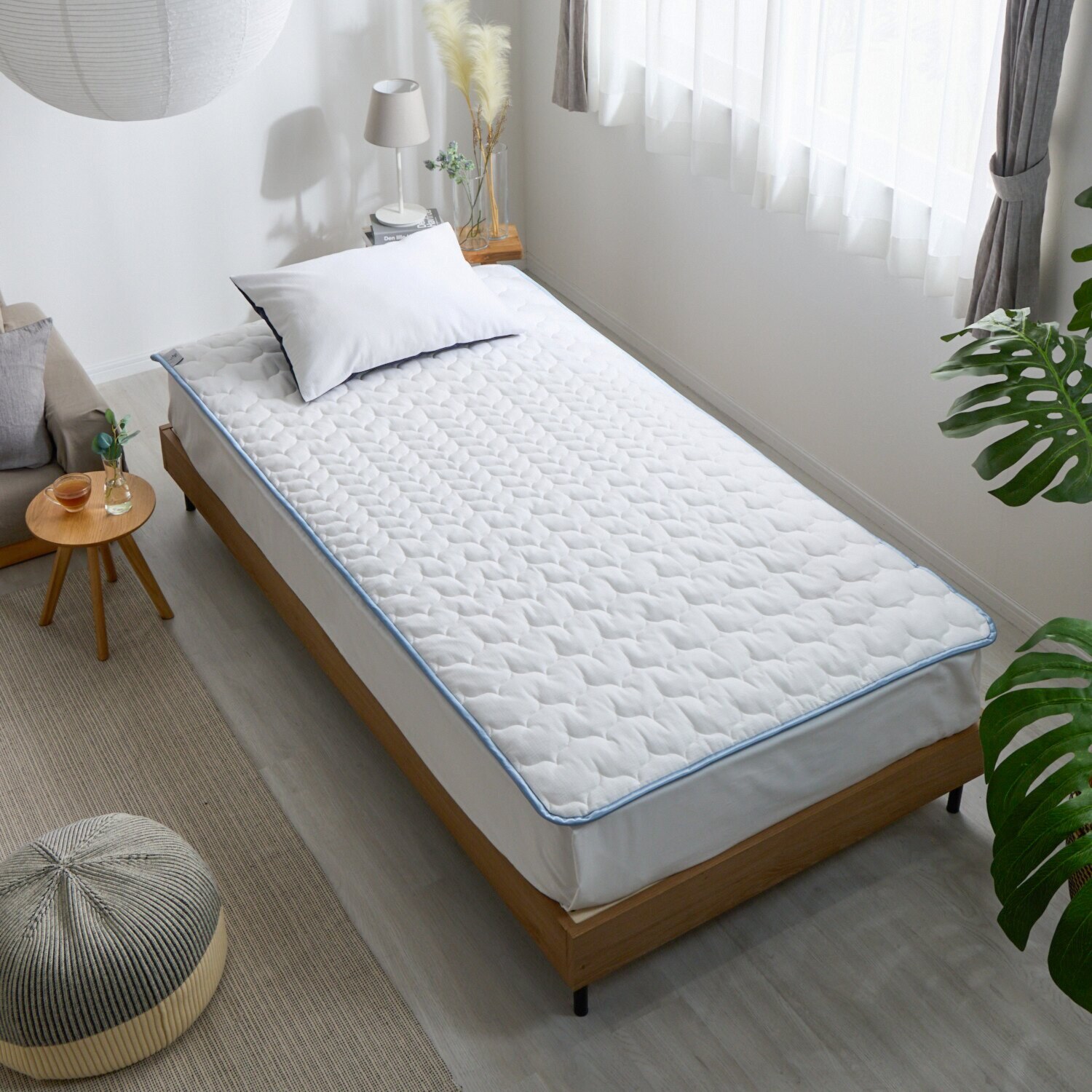 快眠博士 夏の夜を圧倒的に快適に！ Ｔｈｅ　ＩＣＥ　２７ 敷きパッド ＜シングル＞