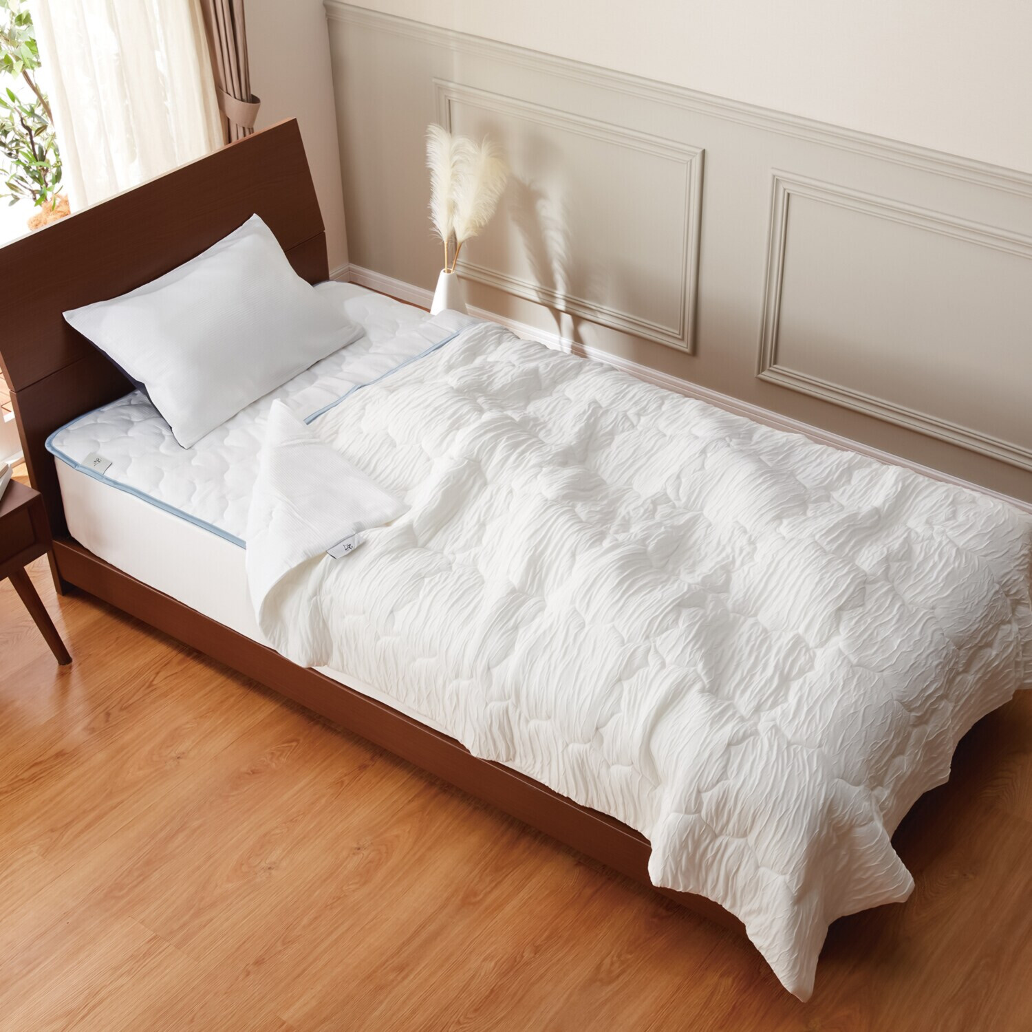 快眠博士 夏の夜を圧倒的に快適に！ Ｔｈｅ　ＩＣＥ　２７ 敷きパッド ＜シングル＞