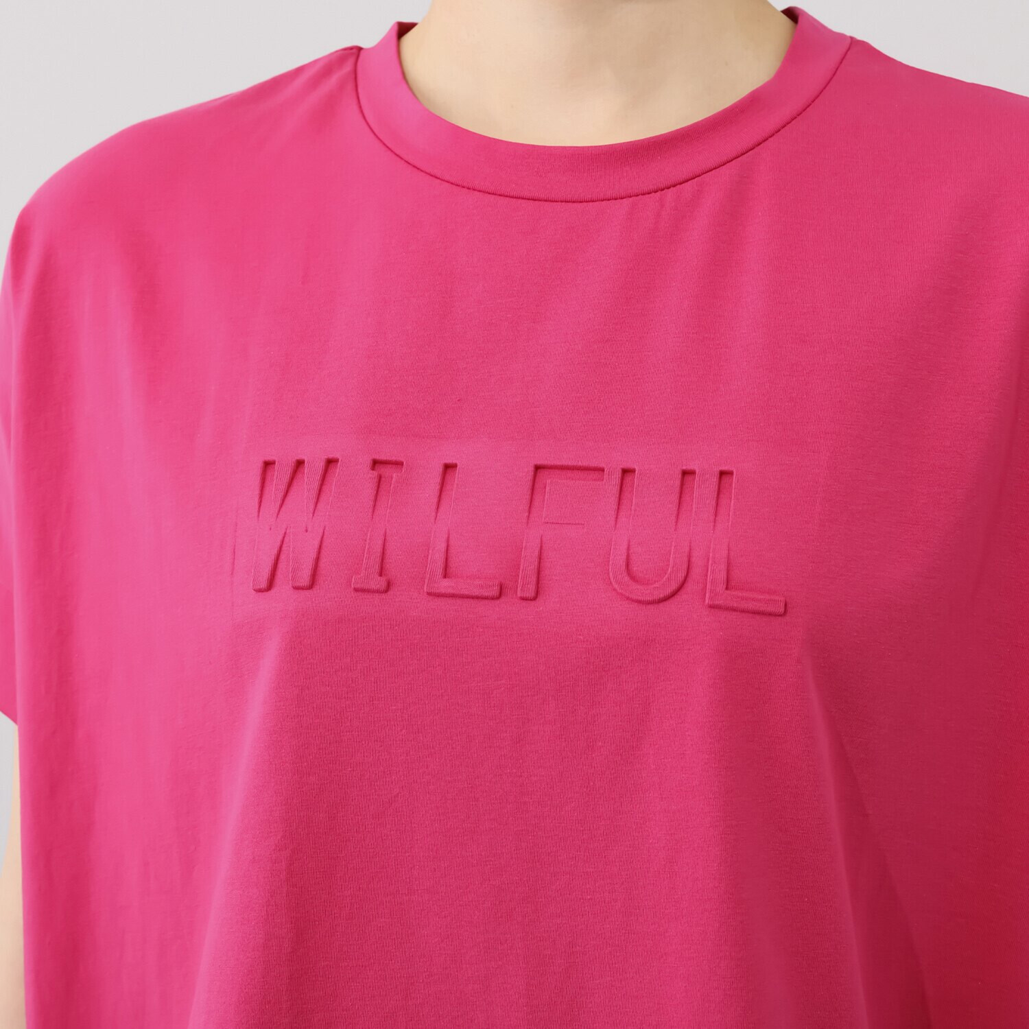 コイビトミサキ ドローストリング付 ロゴアクセント プルオーバー