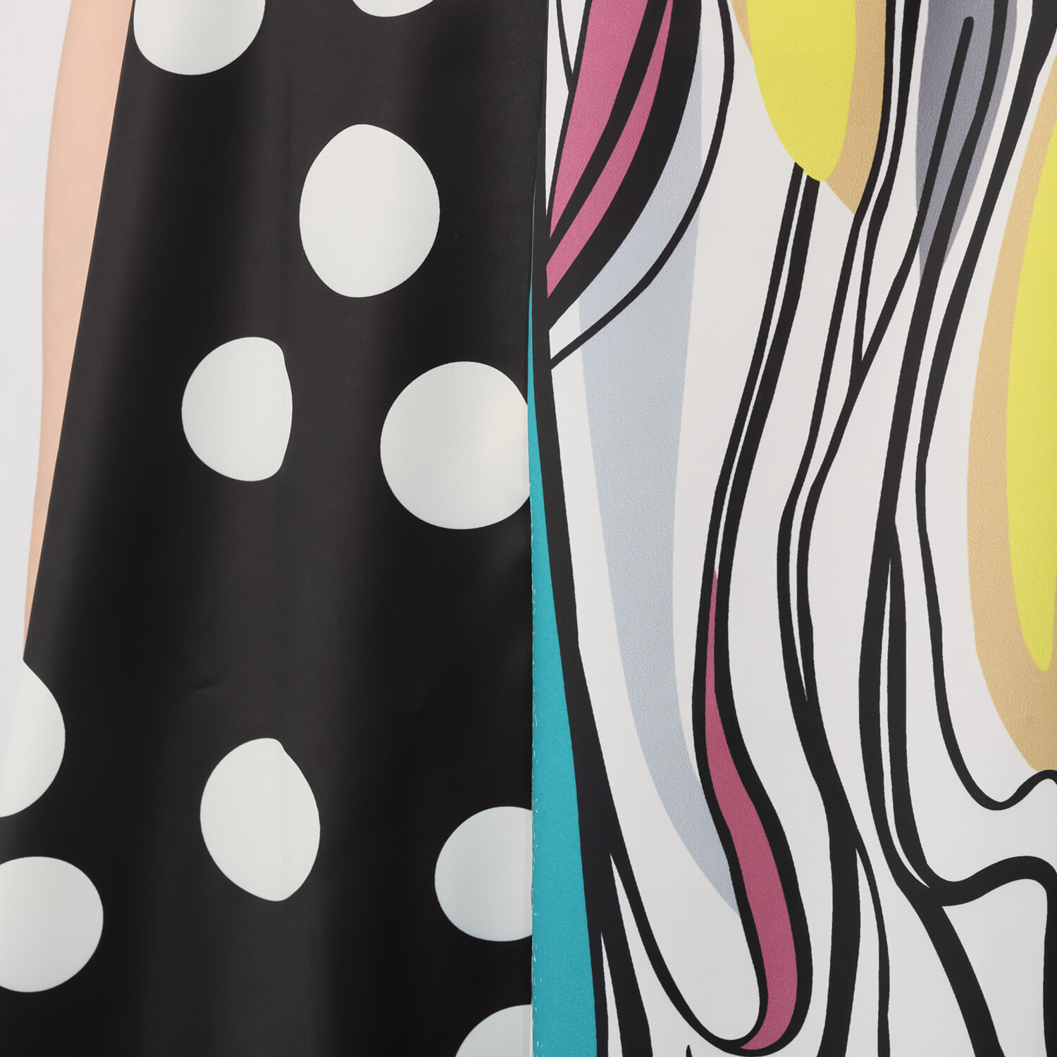 コイビトミサキ ドット＆アートプリント ワンピース