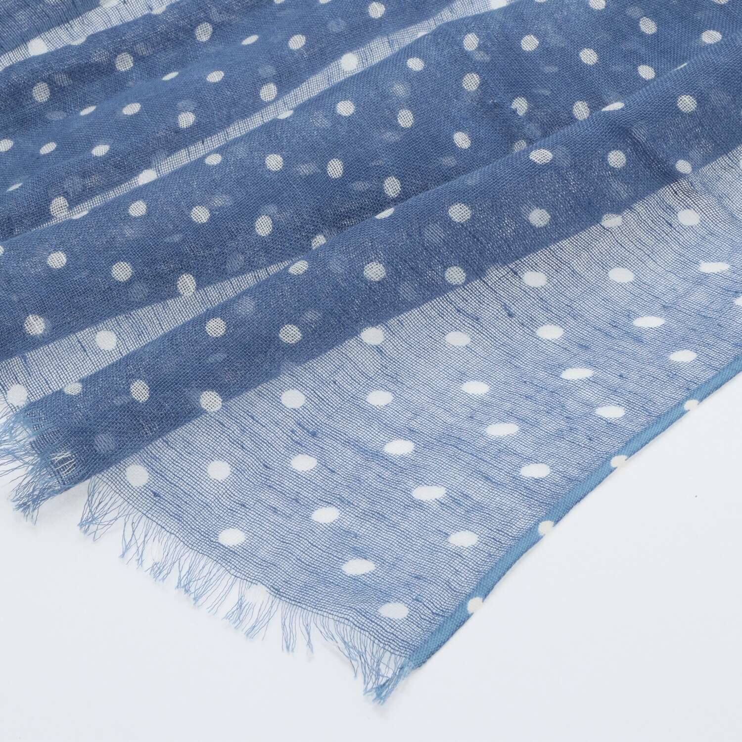 ダジュール ドットグラデーション ストール