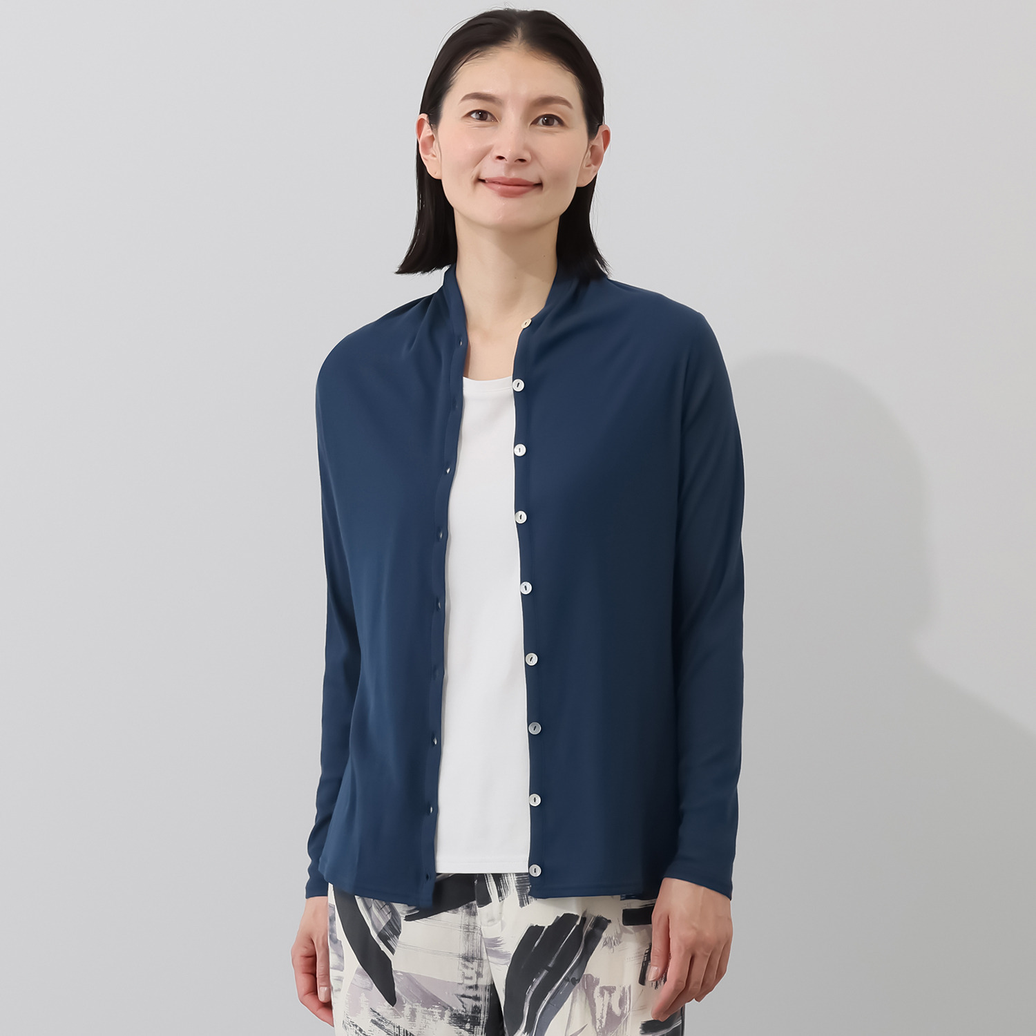 天使の綿シフォン 極上の肌触り！ ２ウェイカーディガン