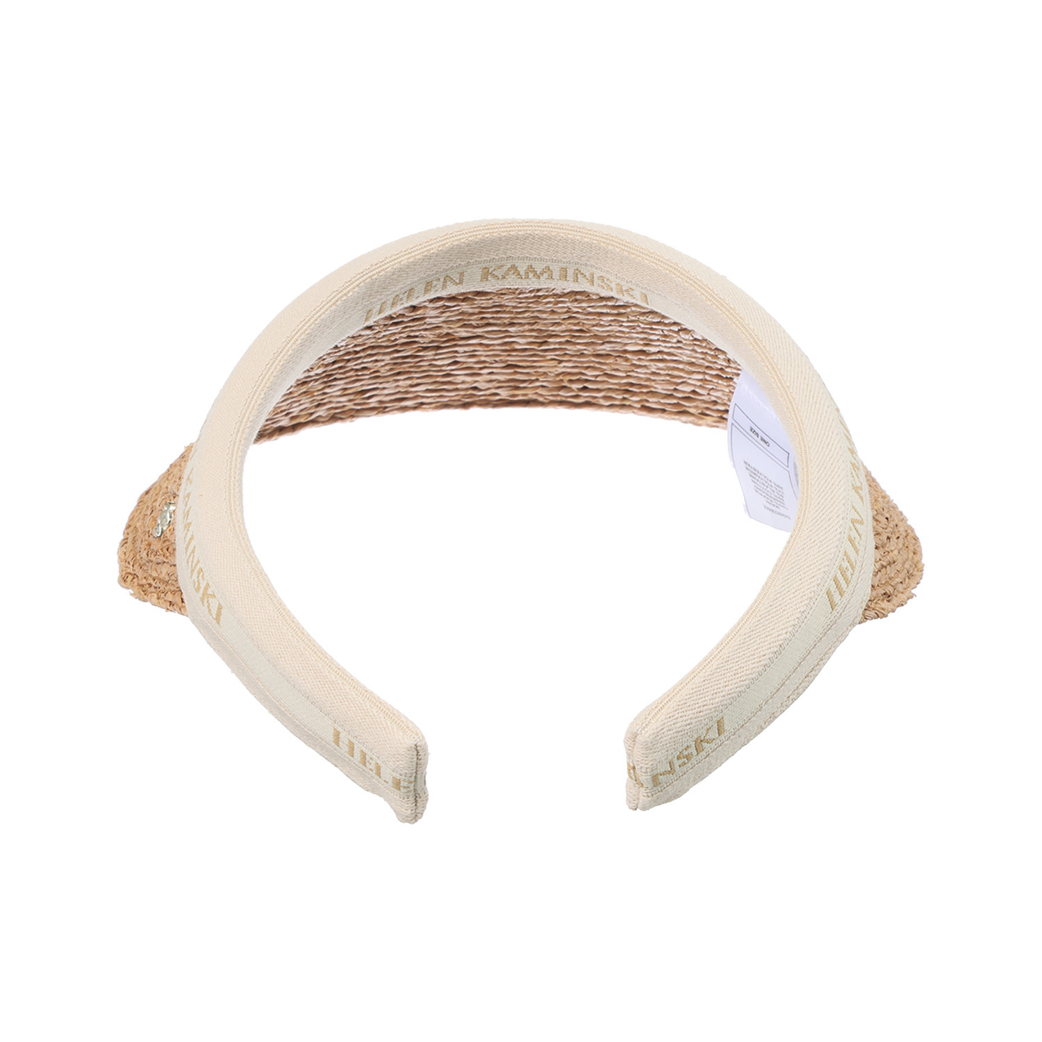 ヘレンカミンスキー ラフィア サンバイザー “ＢＩＡＮＣＡ”