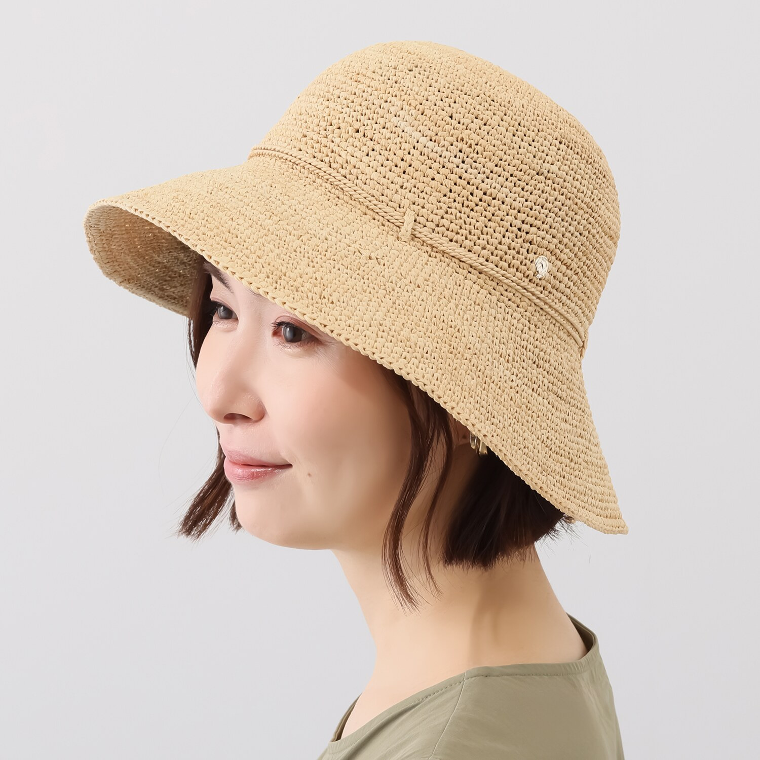 ヘレンカミンスキー ラフィア クローシュ “ＩＲＩＳ９”