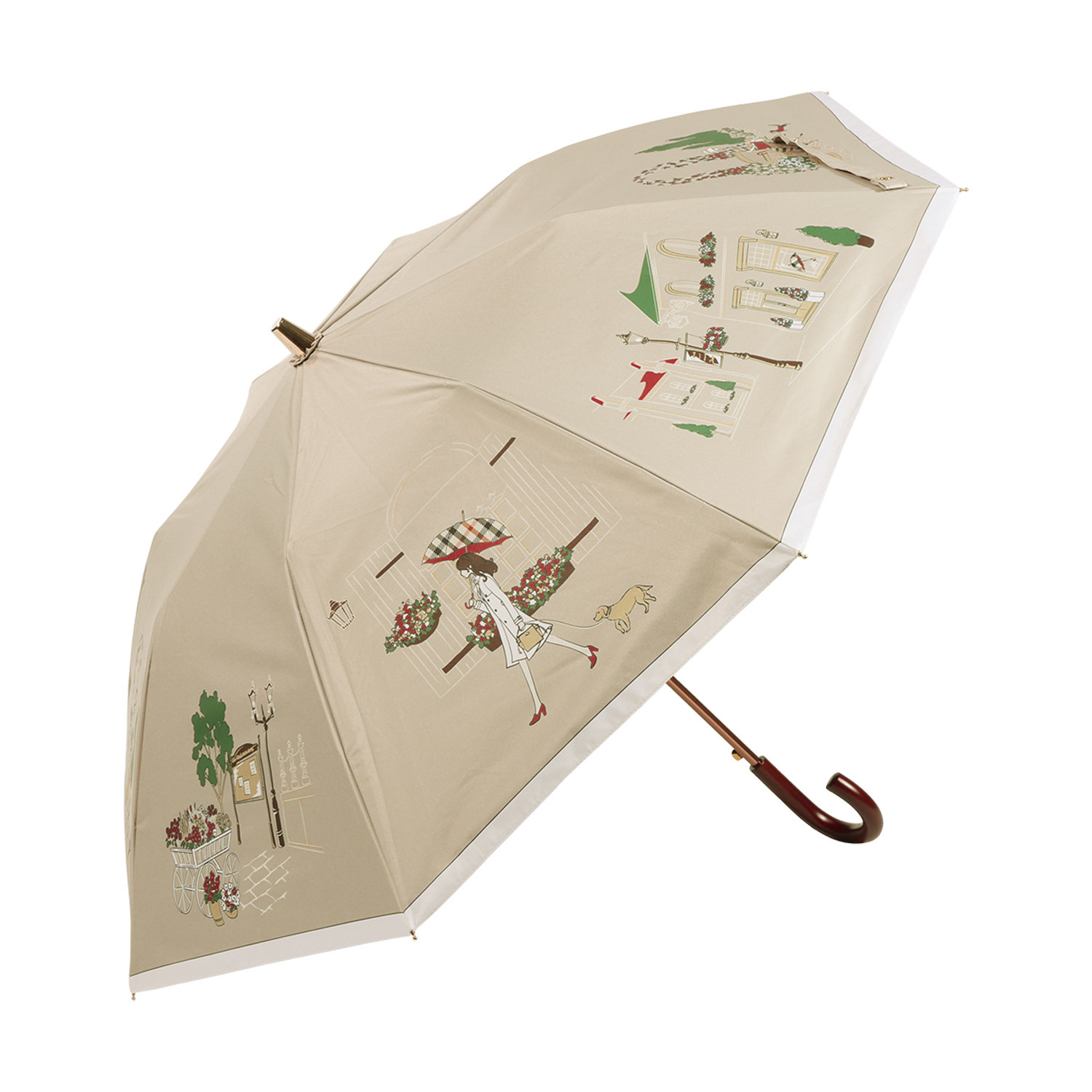 ＤＡＫＳ 一級遮光 晴雨兼用 楽折ジャンプ傘