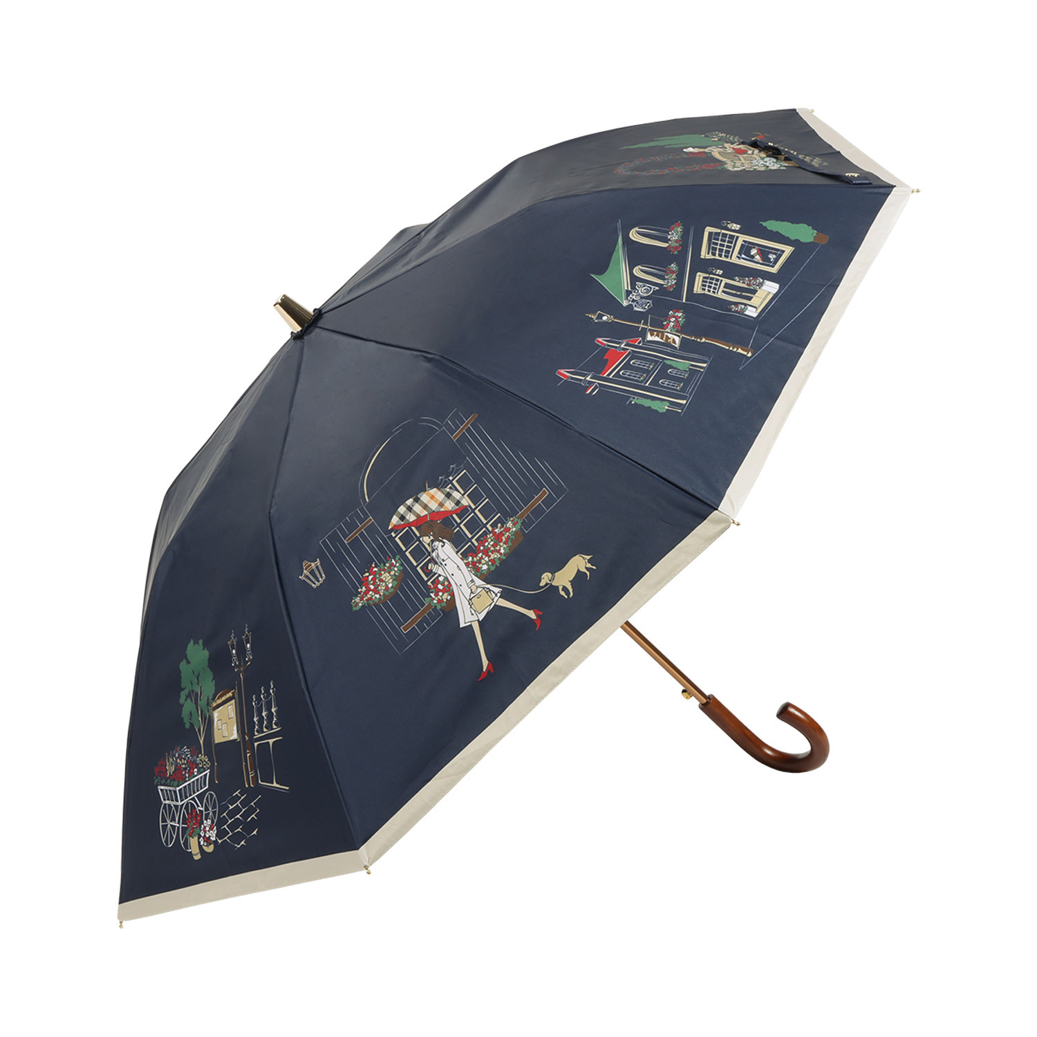 ＤＡＫＳ 一級遮光 晴雨兼用 楽折ジャンプ傘