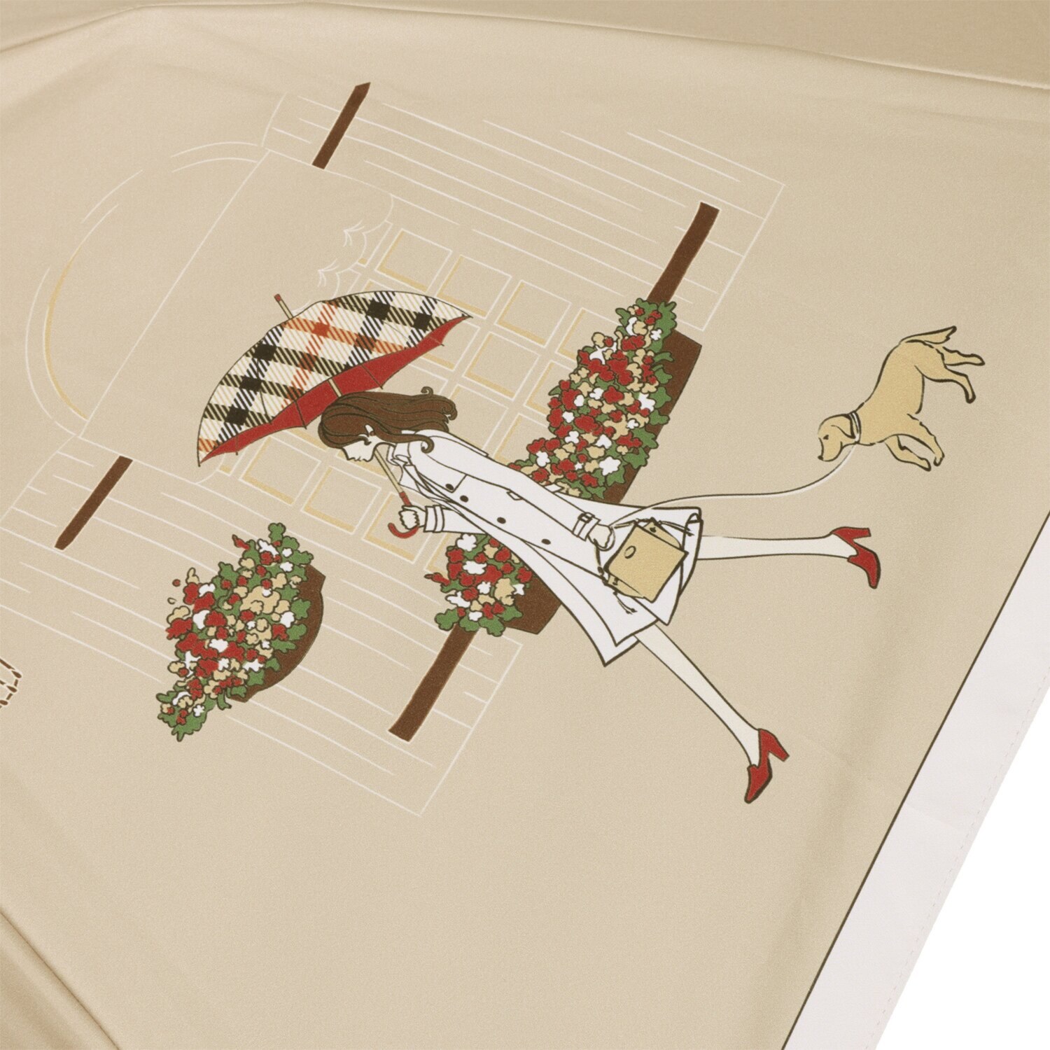 ＤＡＫＳ 一級遮光 晴雨兼用 楽折ジャンプ傘