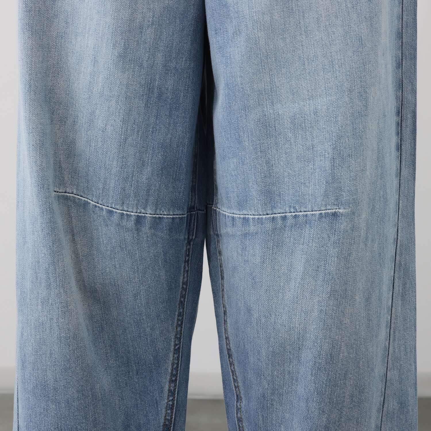 ＢＯＵＮＣＹ　ＢＯＮＤ 軽やかで柔らかい ライトオンスデニム カーブデザインパンツ