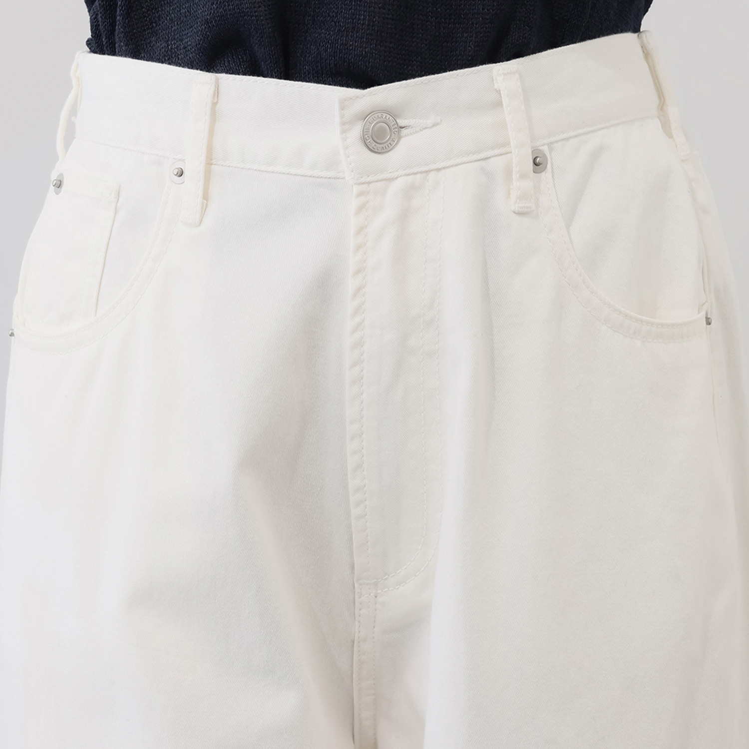 ＢＯＵＮＣＹ　ＢＯＮＤ 軽やかで柔らかい ライトオンスデニム カーブデザインパンツ