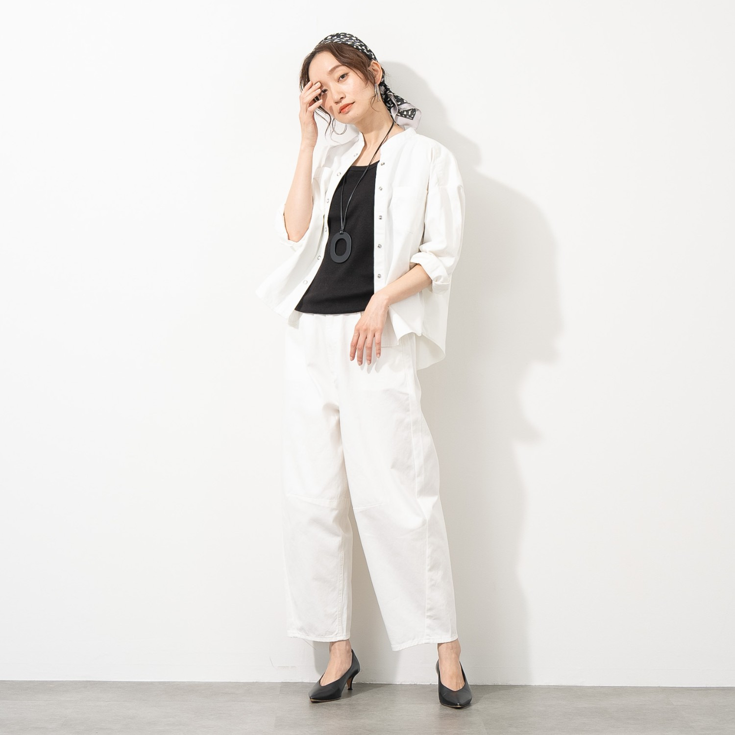 ＢＯＵＮＣＹ　ＢＯＮＤ 軽やかで柔らかい ライトオンスデニム カーブデザインパンツ