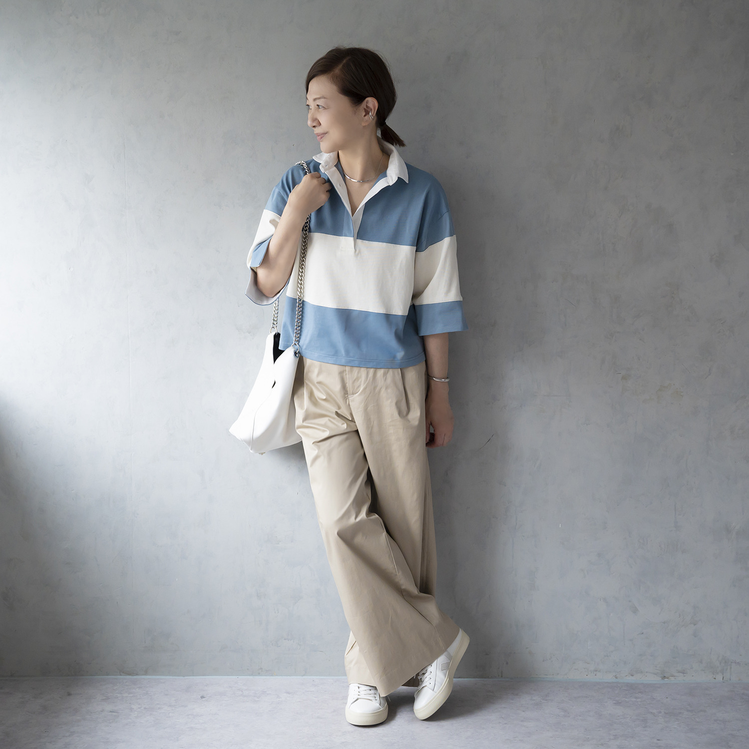 イロプライム 大人のラガーシャツ