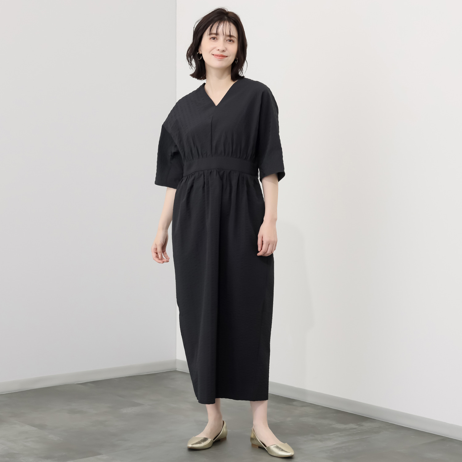 イロプライム ストライプワンピース