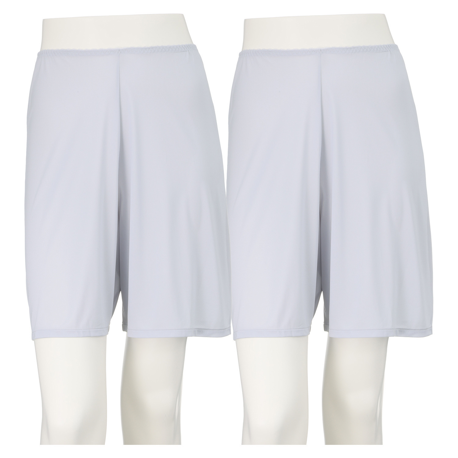 マリランテ ベンベルグ混 キュロット 同色２枚セット ＜４５ｃｍ丈＞