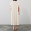 ヤエアジュテ Ｉラインですっきり モードなバックスタイル 夏の上品ワンピース