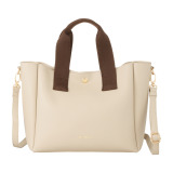 モニカ フェイクレザー ２ウェイトートバッグ