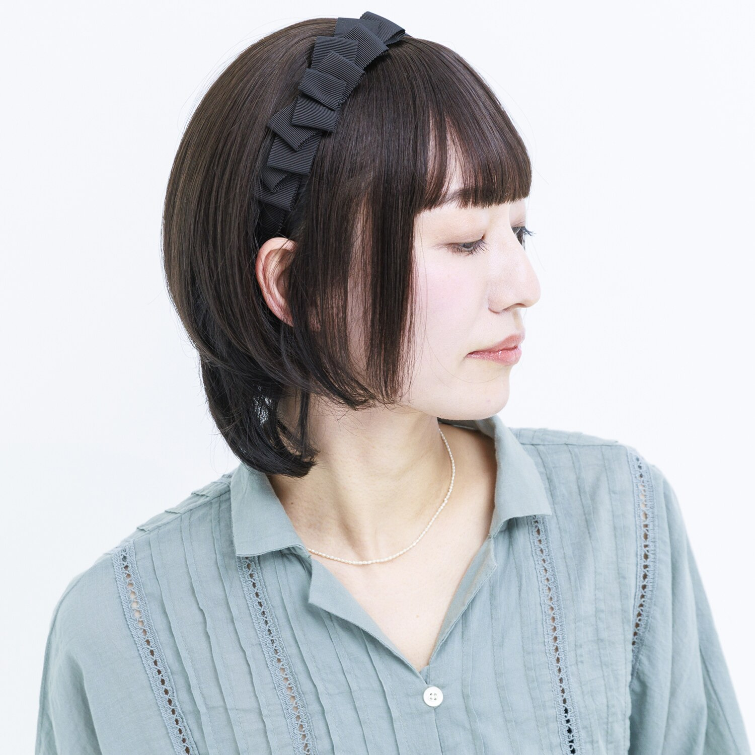 ギンカウィンカ ドレスドカチューシャ ＜グログラン＞