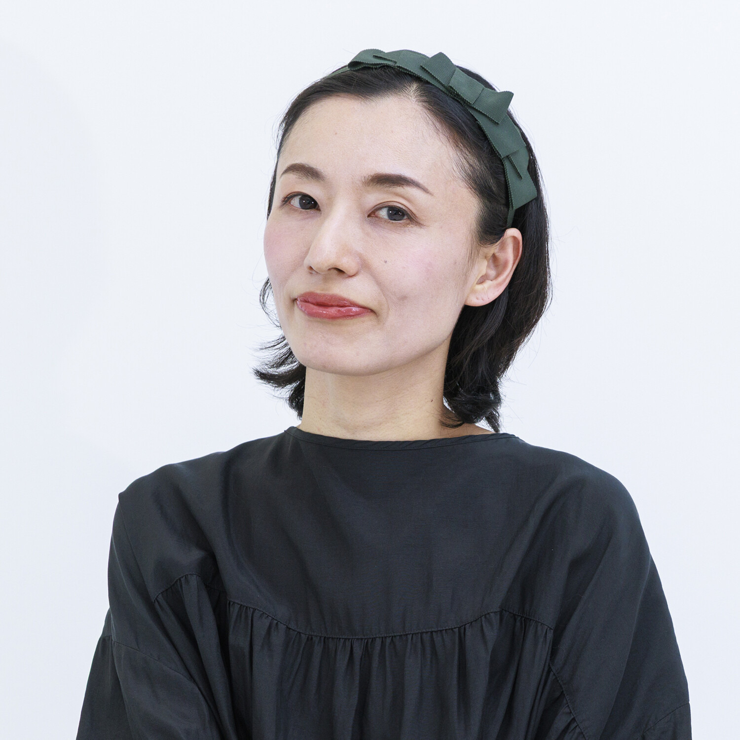 ギンカウィンカ ジオメトリーデザイン グログランカチューシャ