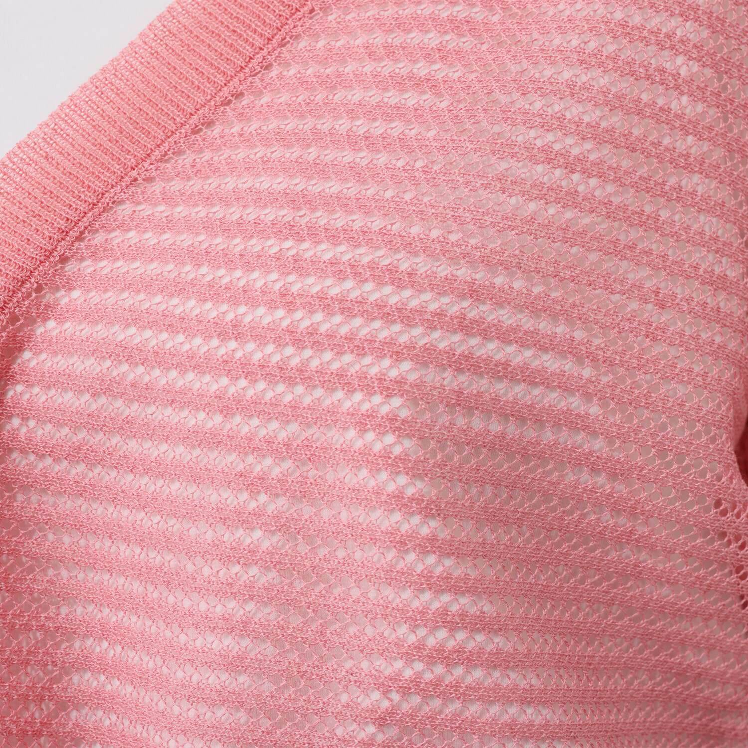 スタイル・ラヴィー 麻混 ニットボレロ