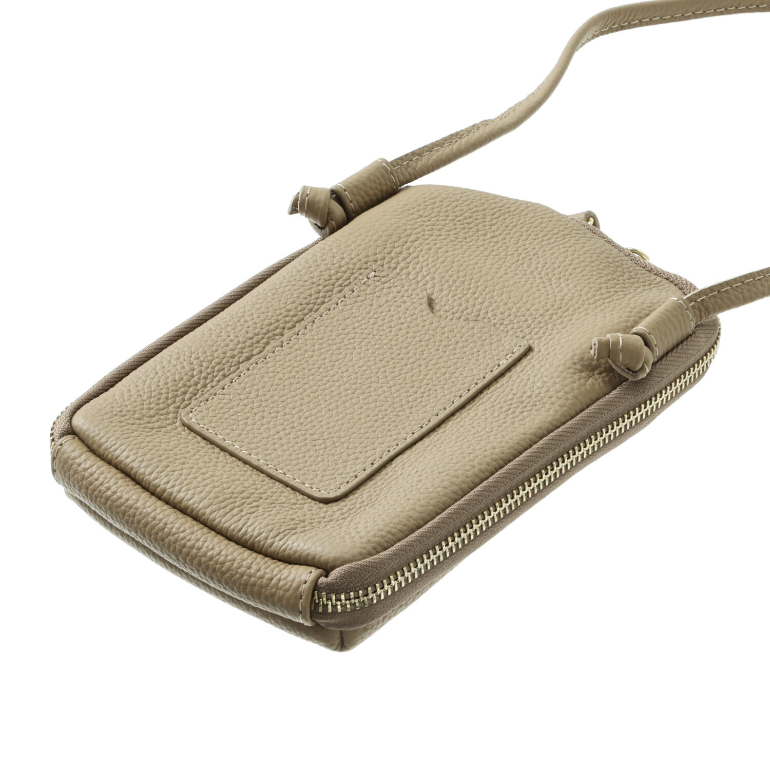 グッシオイタリー 牛革 スマホショルダーバッグ