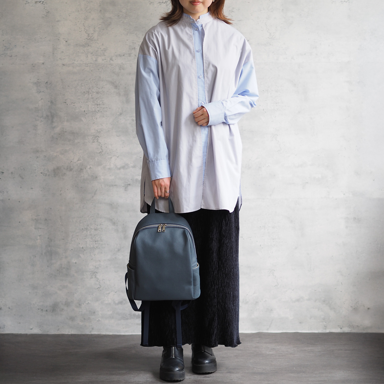 グッシオイタリー 牛革 リュック