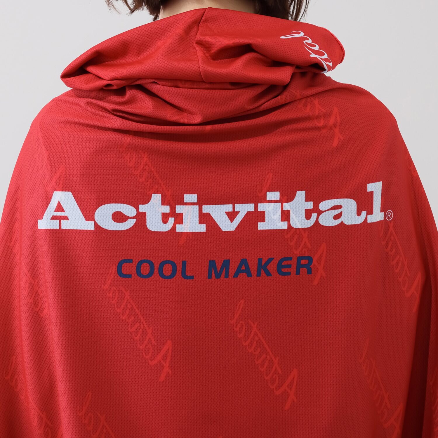 水で濡らして振るだけ！ 気化冷却効果で 驚きの冷たさ！ アクティバイタルライフ クールメイカー ２色セット