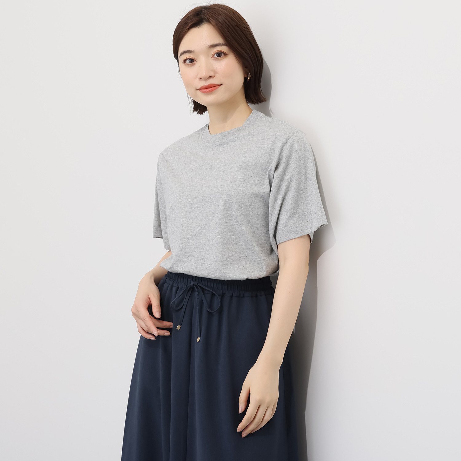 コンストファクスコーラン 和歌山から世界へ オーガニックコットン １００％ ハイゲージ天竺 プルオーバー